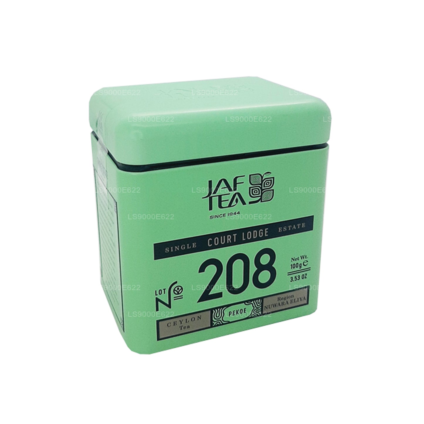 Té Jaf, colección de una sola región, Court Lodge, lata (100 g)