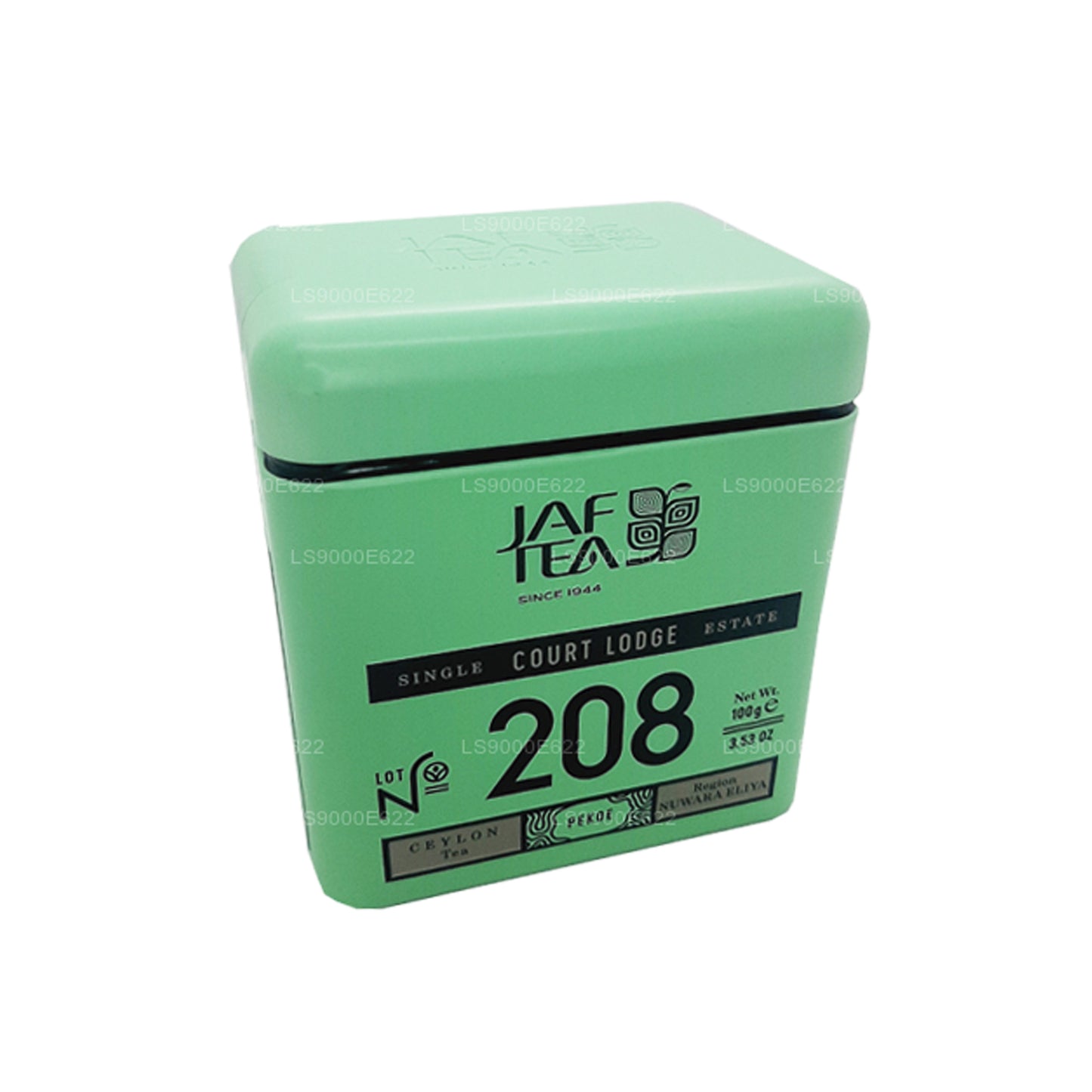 Té Jaf, colección de una sola región, Court Lodge, lata (100 g)