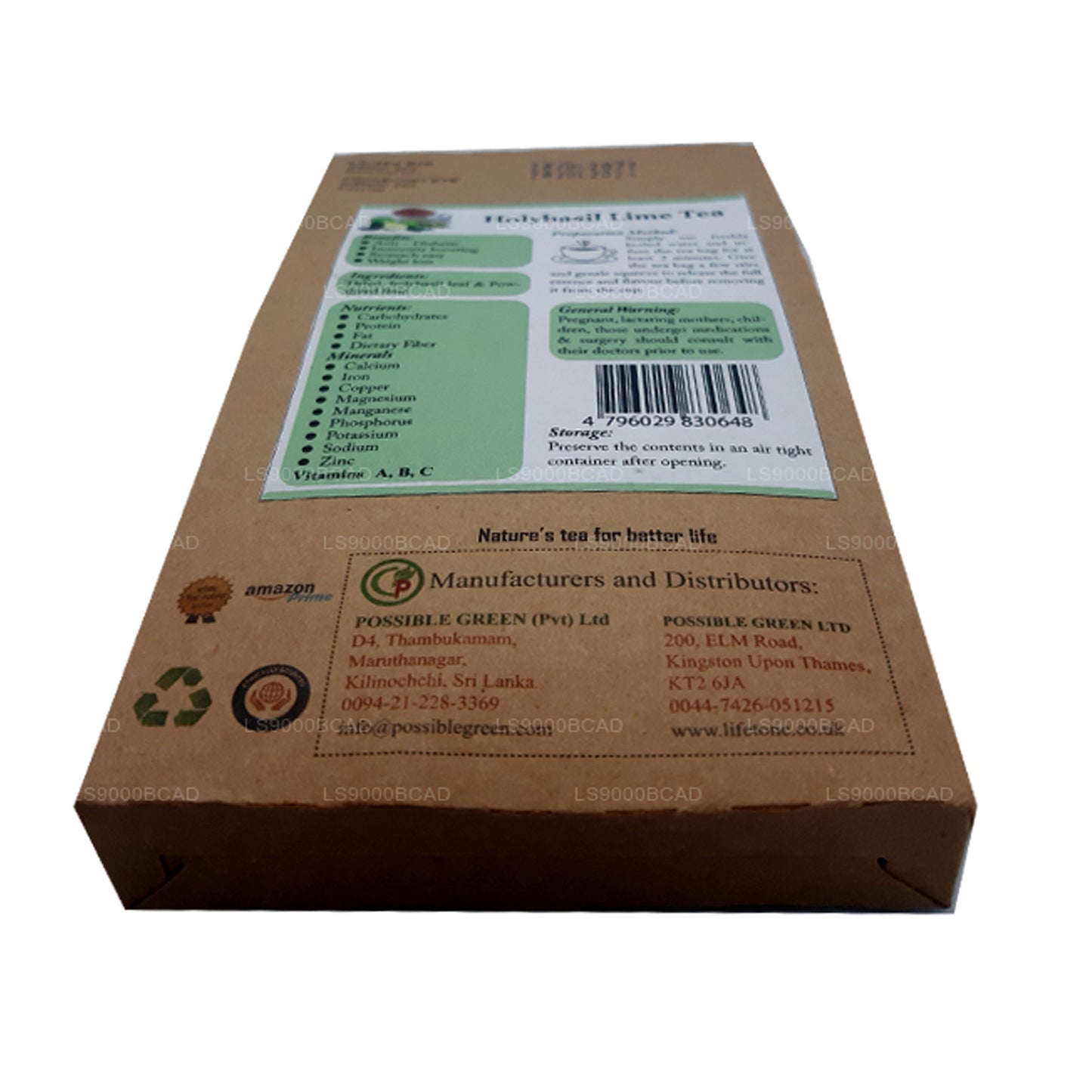 Té de lima Holy Basil de Lifetone (40 g)