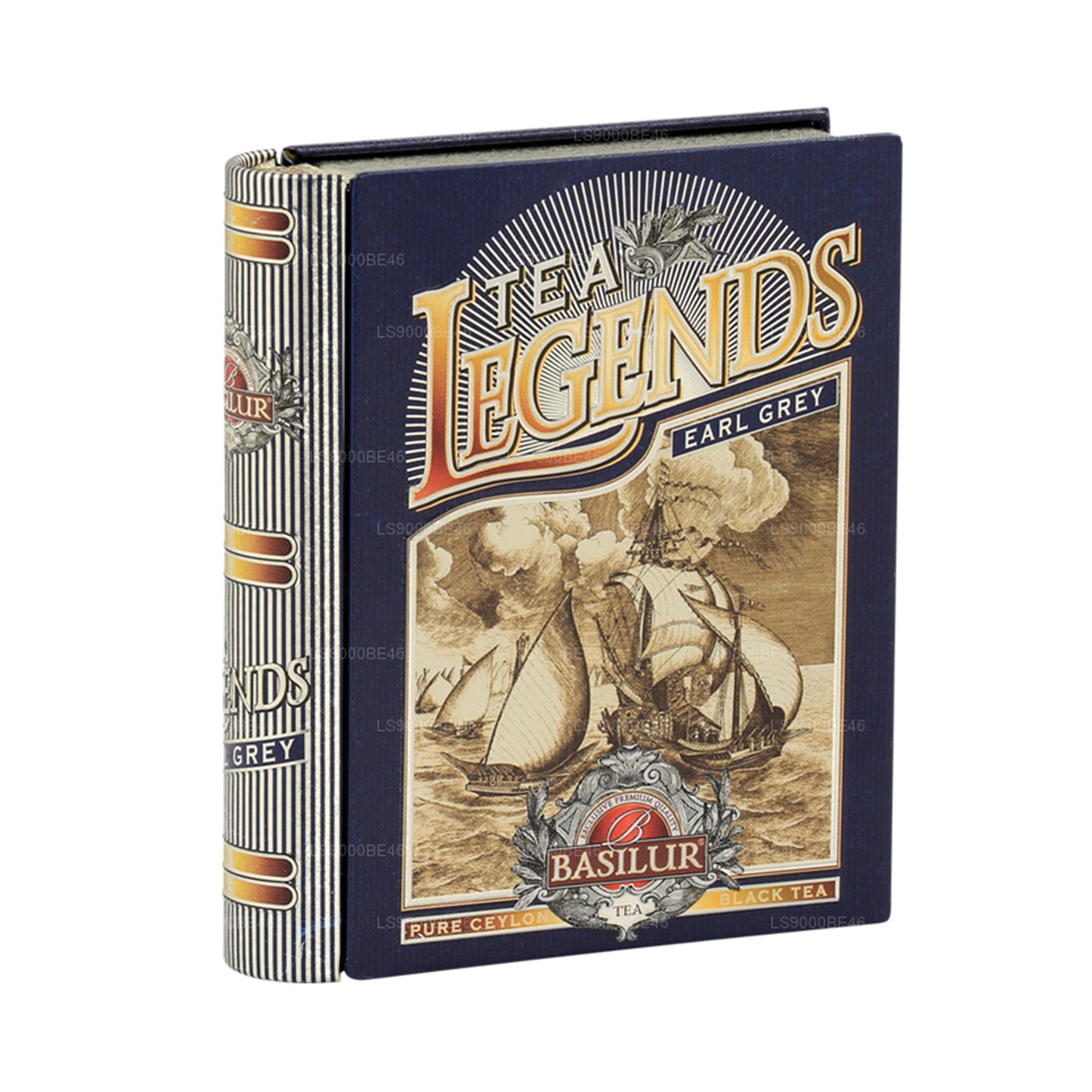 Cuaderno de té en miniatura «Tea Legends» de Basilur, color Earl Grey (10 g)