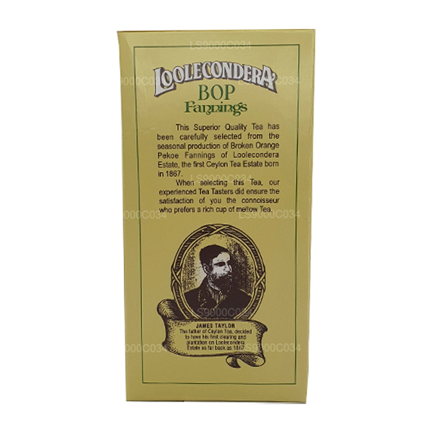 Té suelto Mlesna Loolecondera BOP Fanings Strong Brew (200 g)