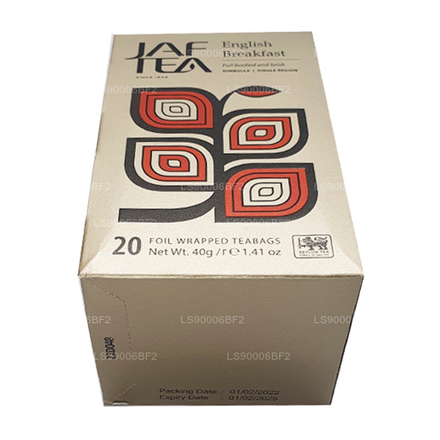 Jaf Tea English Breakfast (40 g) 20 bolsitas de té