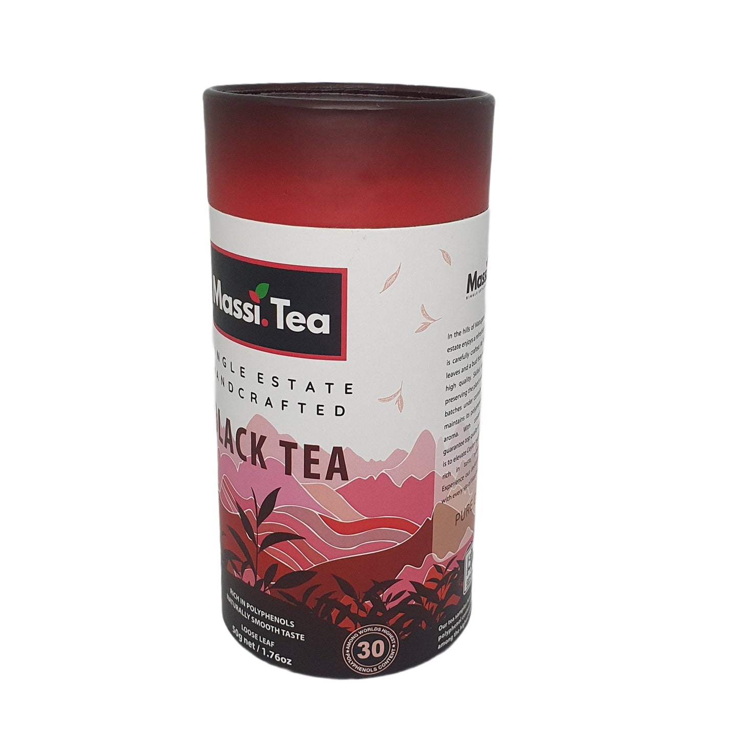 Té negro artesanal Massi Tea Single Estate (50 g)