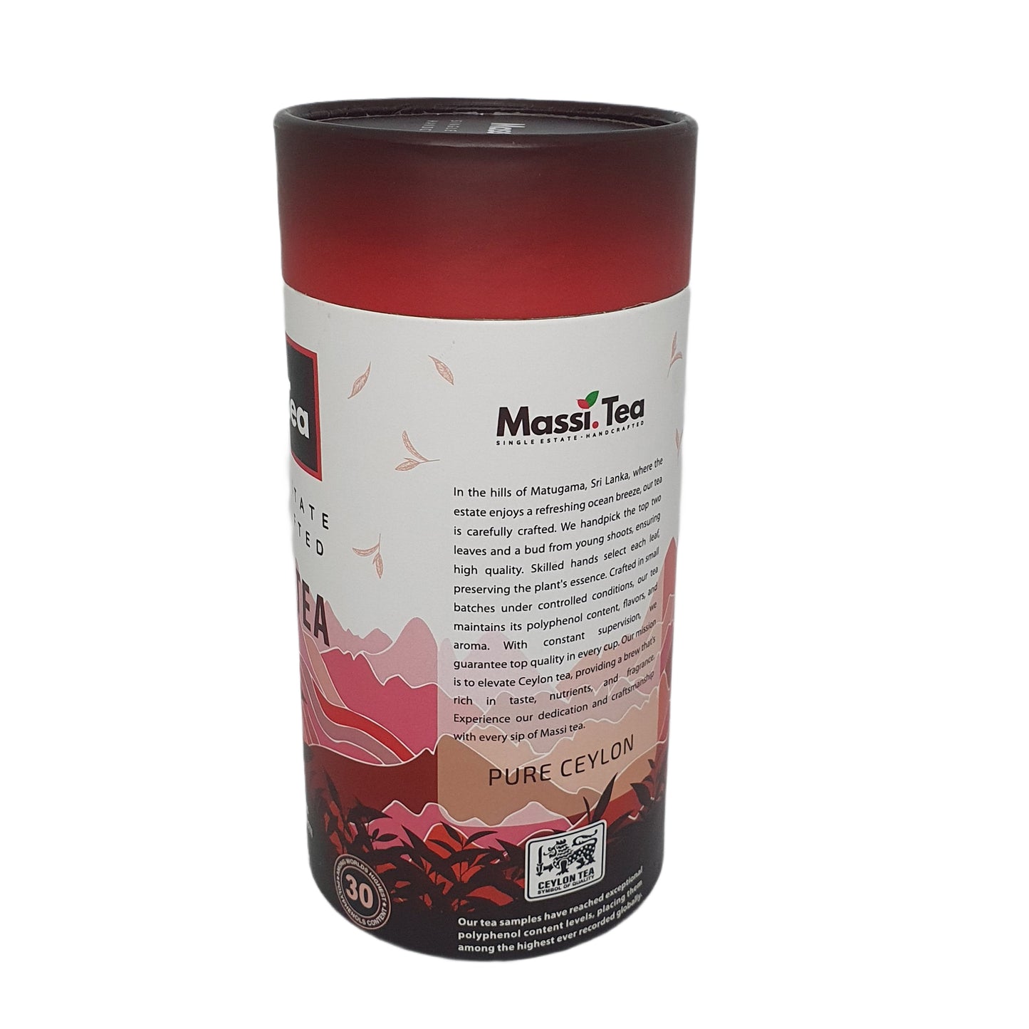 Té negro artesanal Massi Tea Single Estate (50 g)