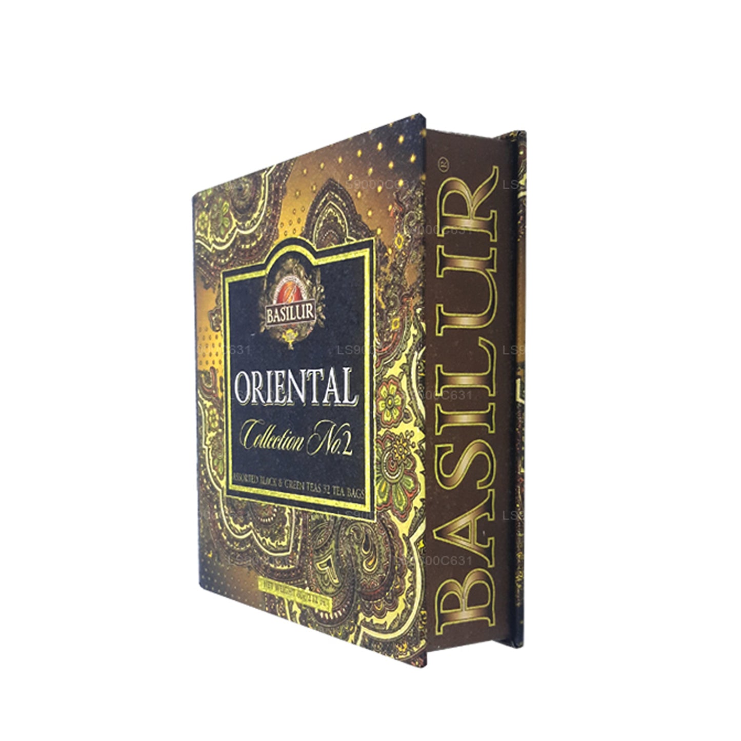 Libro de té Basilur Oriental Collection, volumen 2 (60 g), 32 bolsitas de té