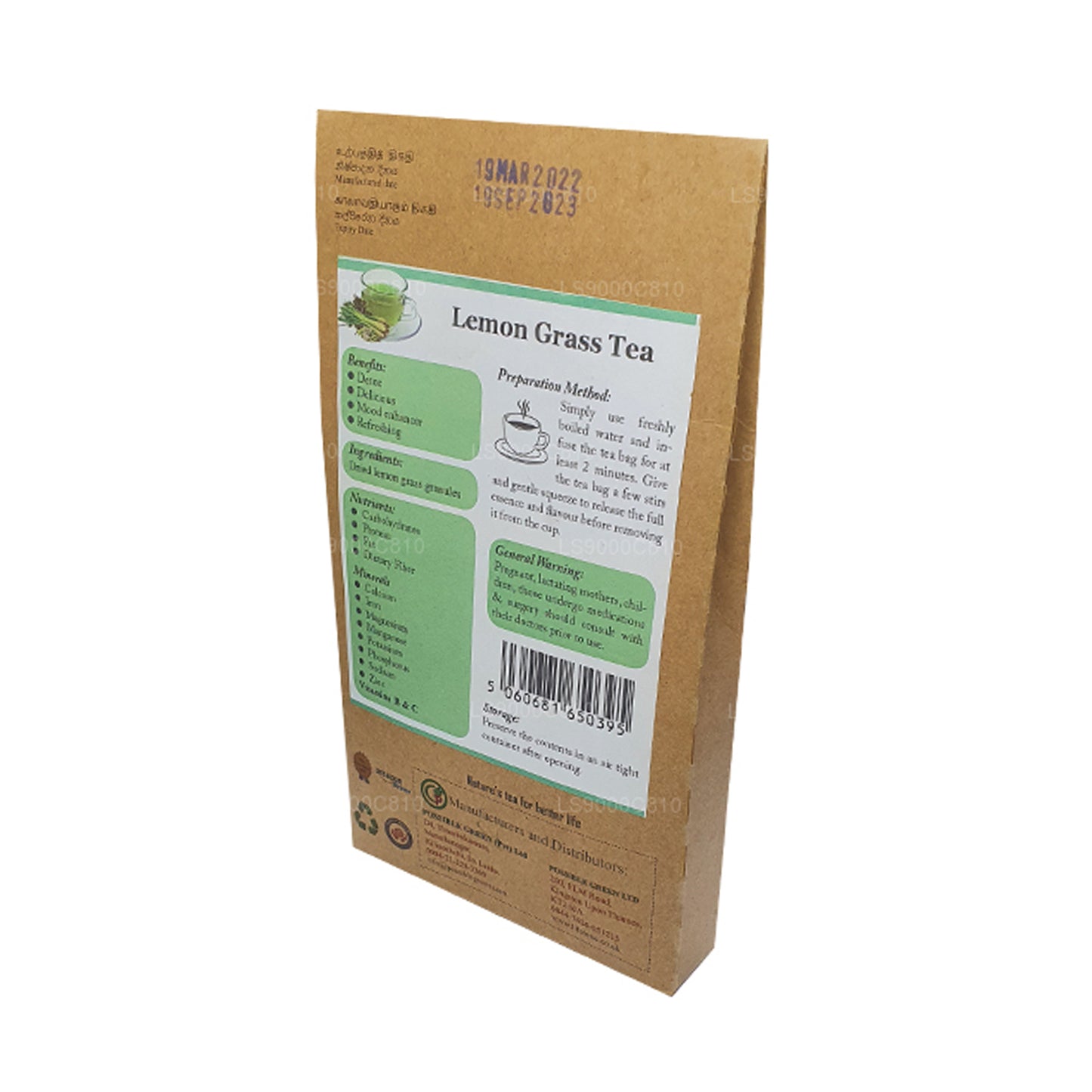 Té de citronela Lifetone (30 g)