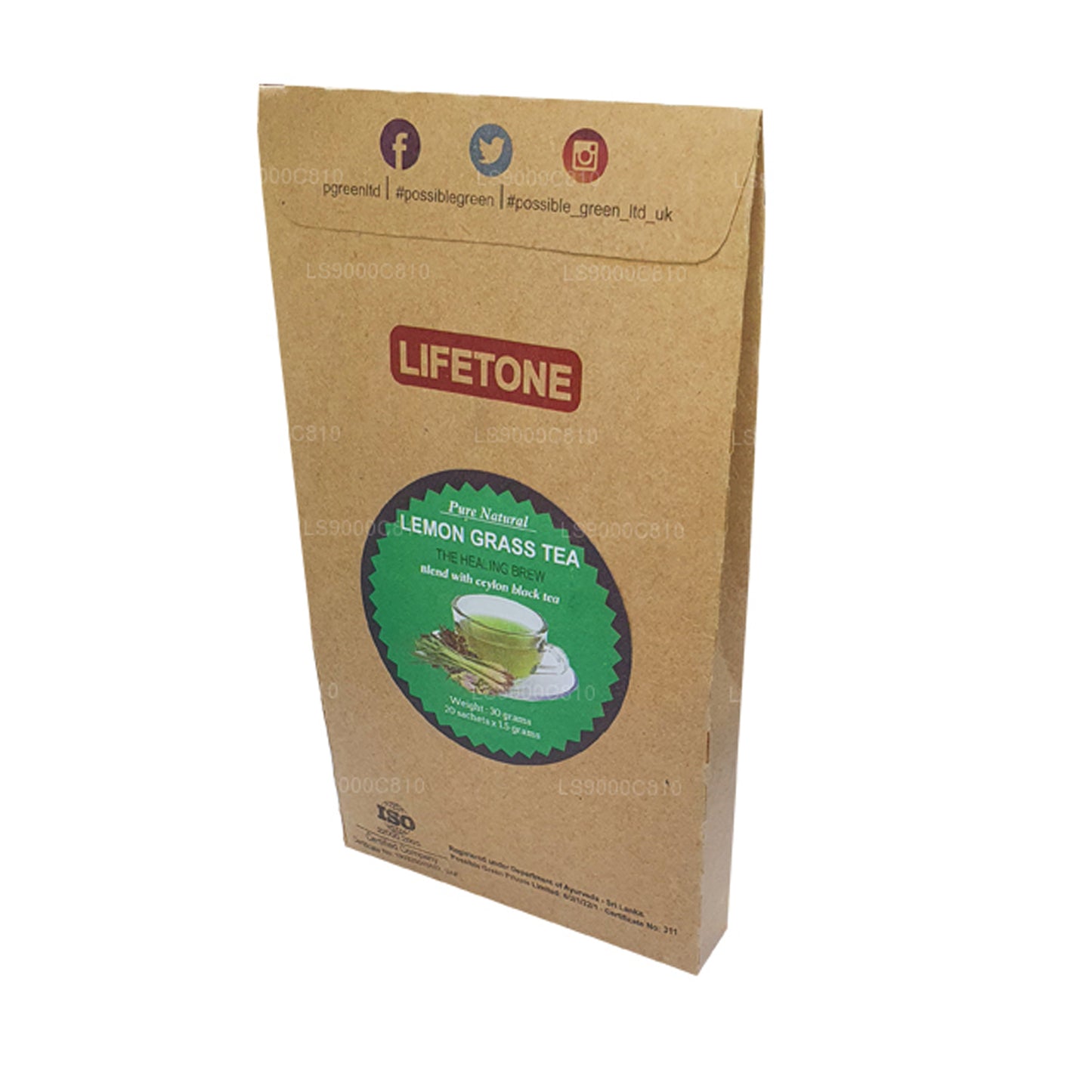 Té de citronela Lifetone (30 g)