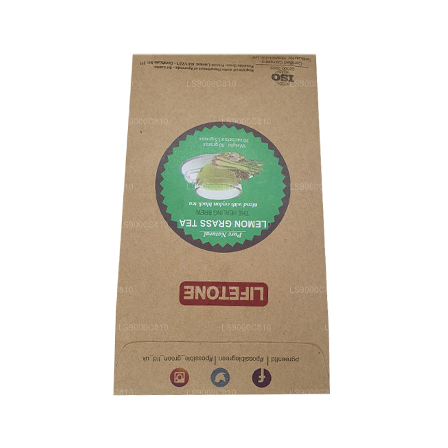 Té de citronela Lifetone (30 g)