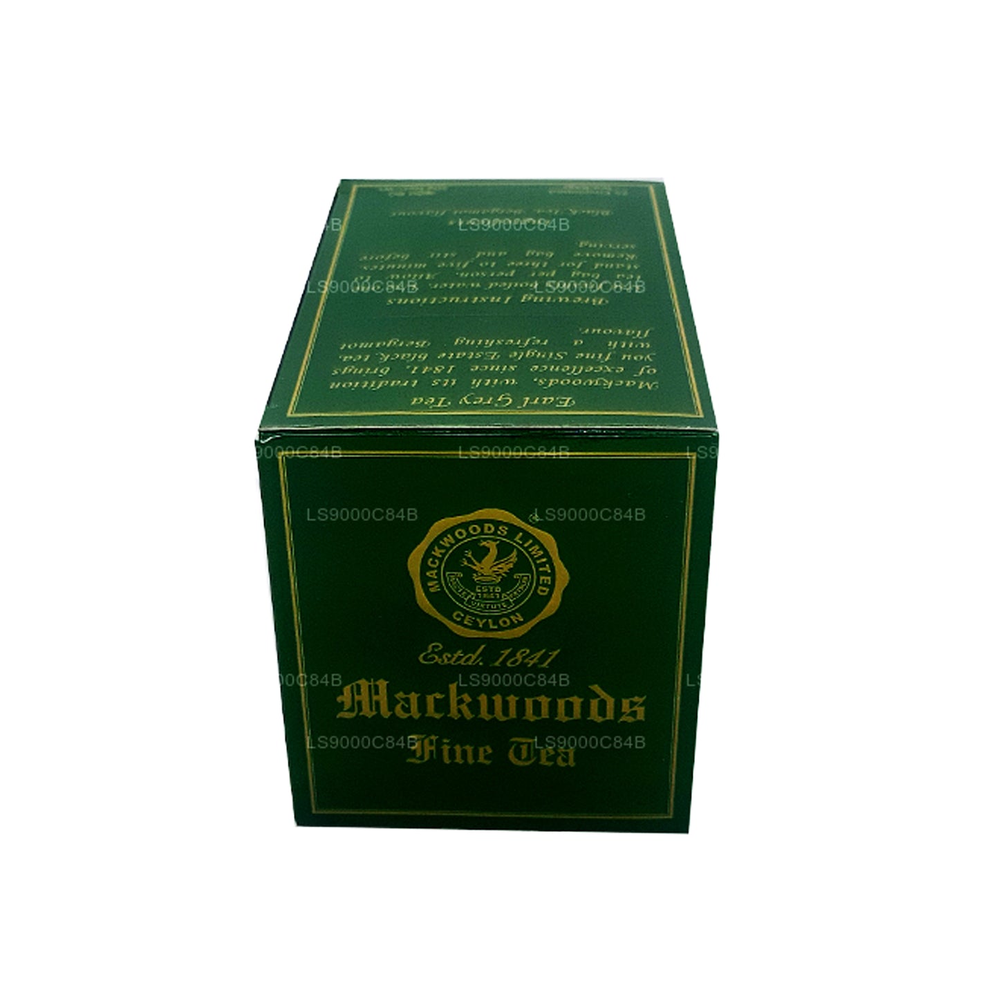 Té Earl Grey de Mackwoods (50 g), 25 bolsitas