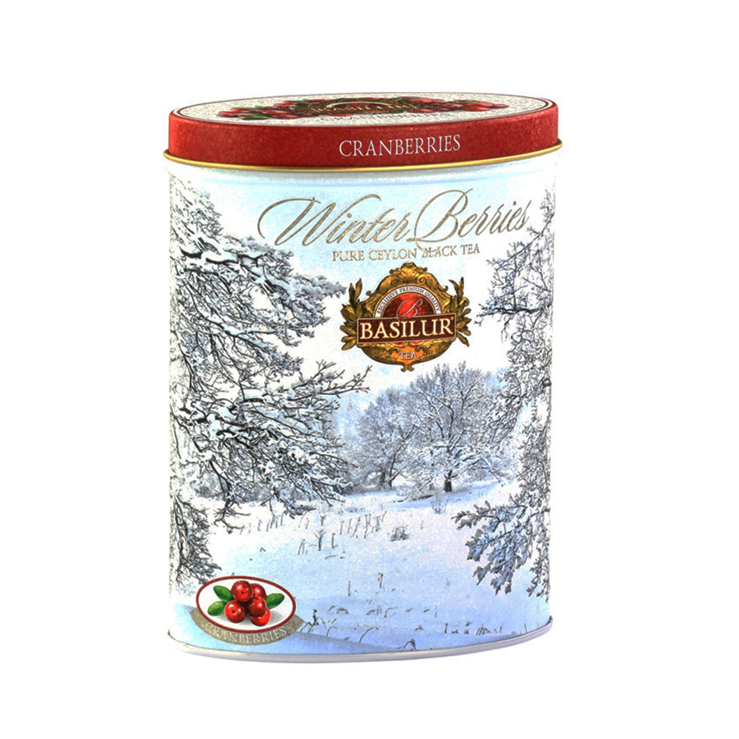 Lata Basilur Winter Berries «Arándanos» (100 g)