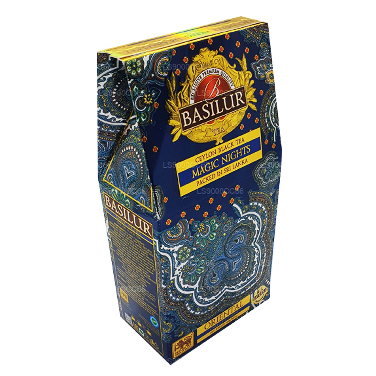 Té de hojas negras de Ceilán Basilur Magic Nights (100 g)