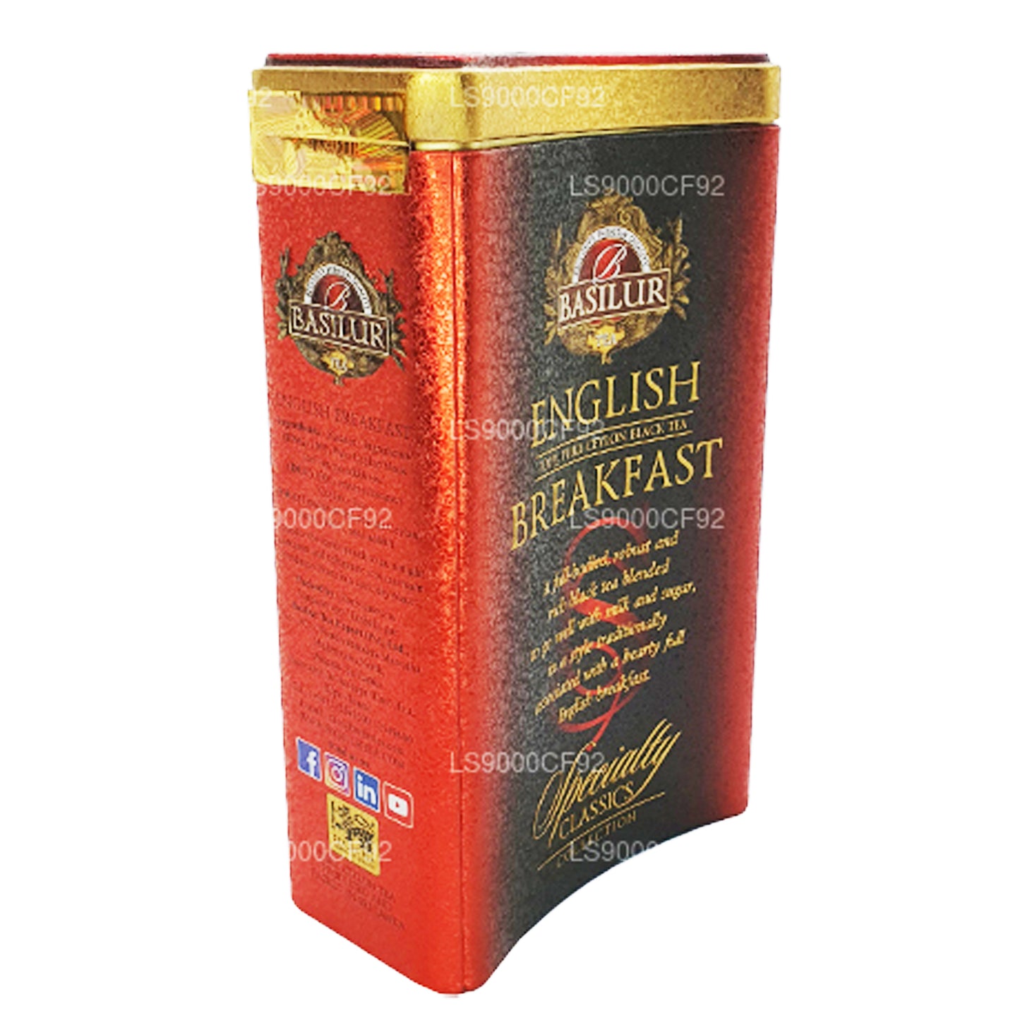 Desayuno inglés Basilur Specialty Classics (100 g)