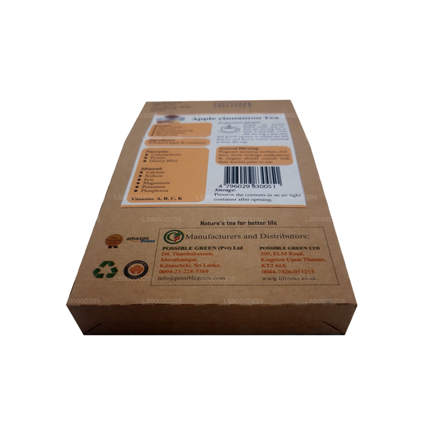 Lifetone Apple Cinnamon Tea (40g)