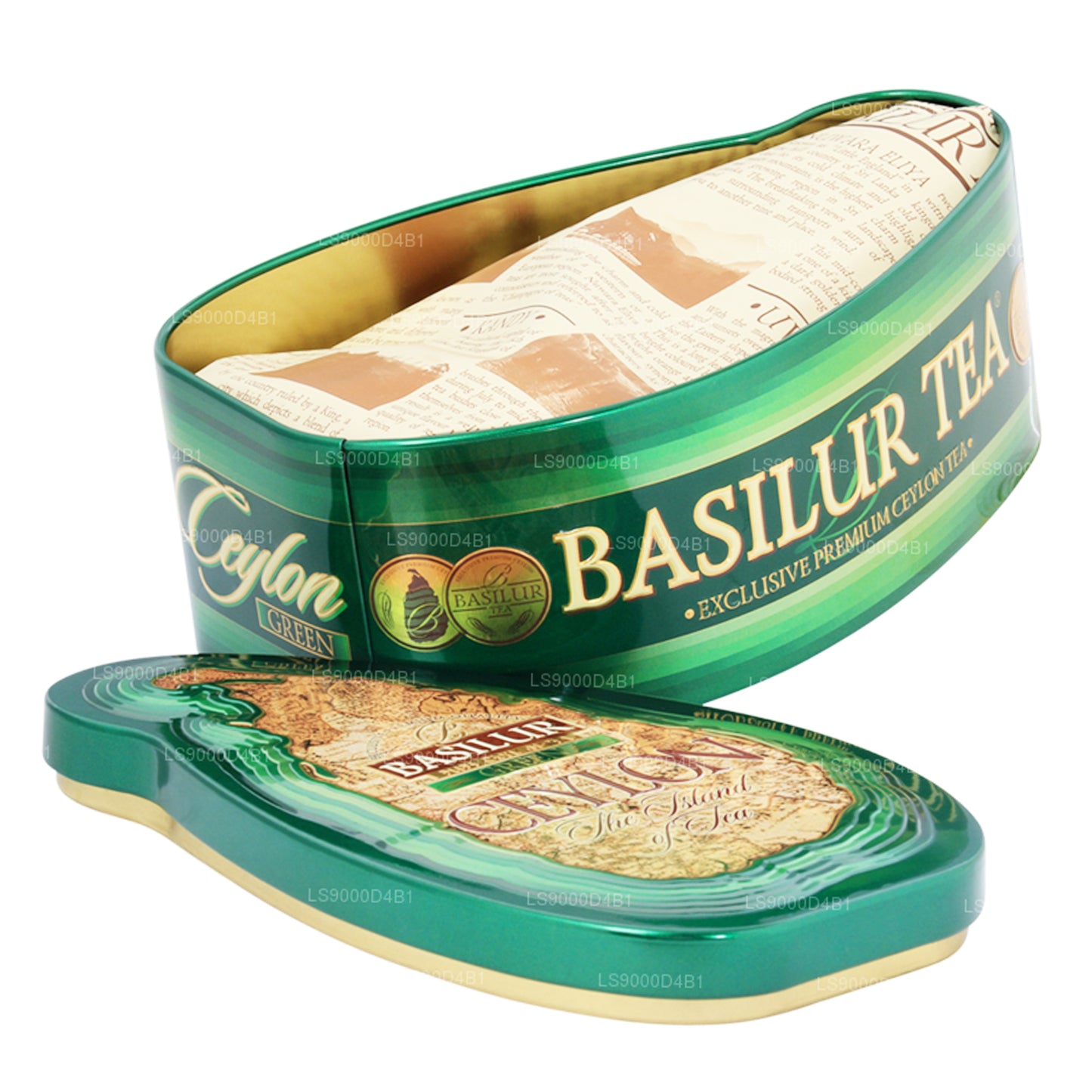 Carrito Basilur Island of Tea «Green» (100 g)