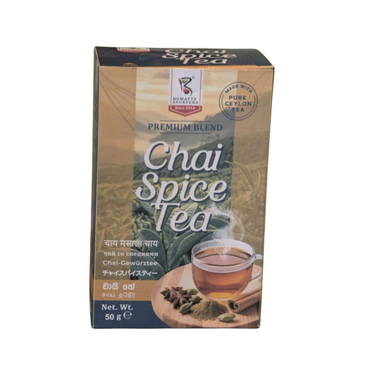 Té Chai Especiado Bowatte (50 g)