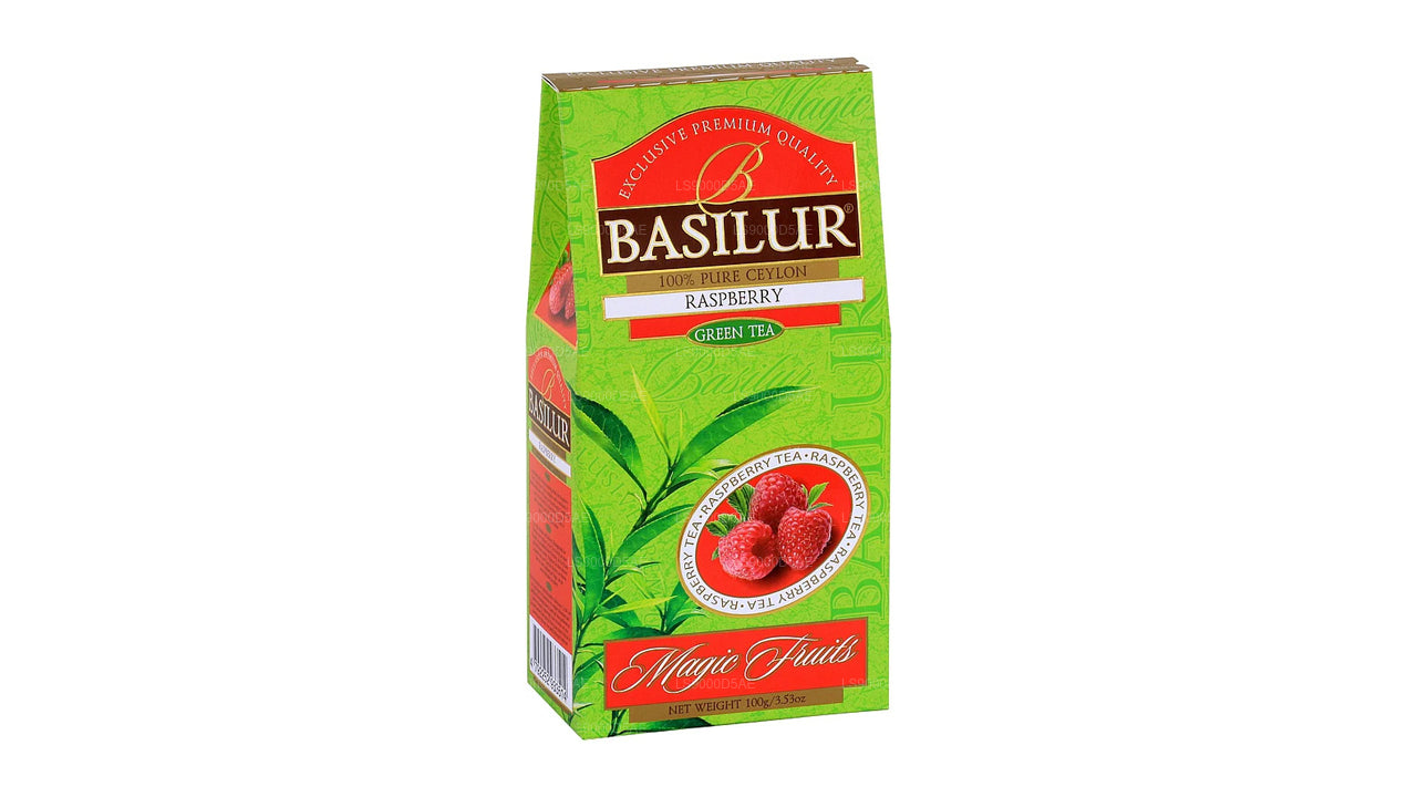 Frambuesa verde mágica Basilur (100 g)