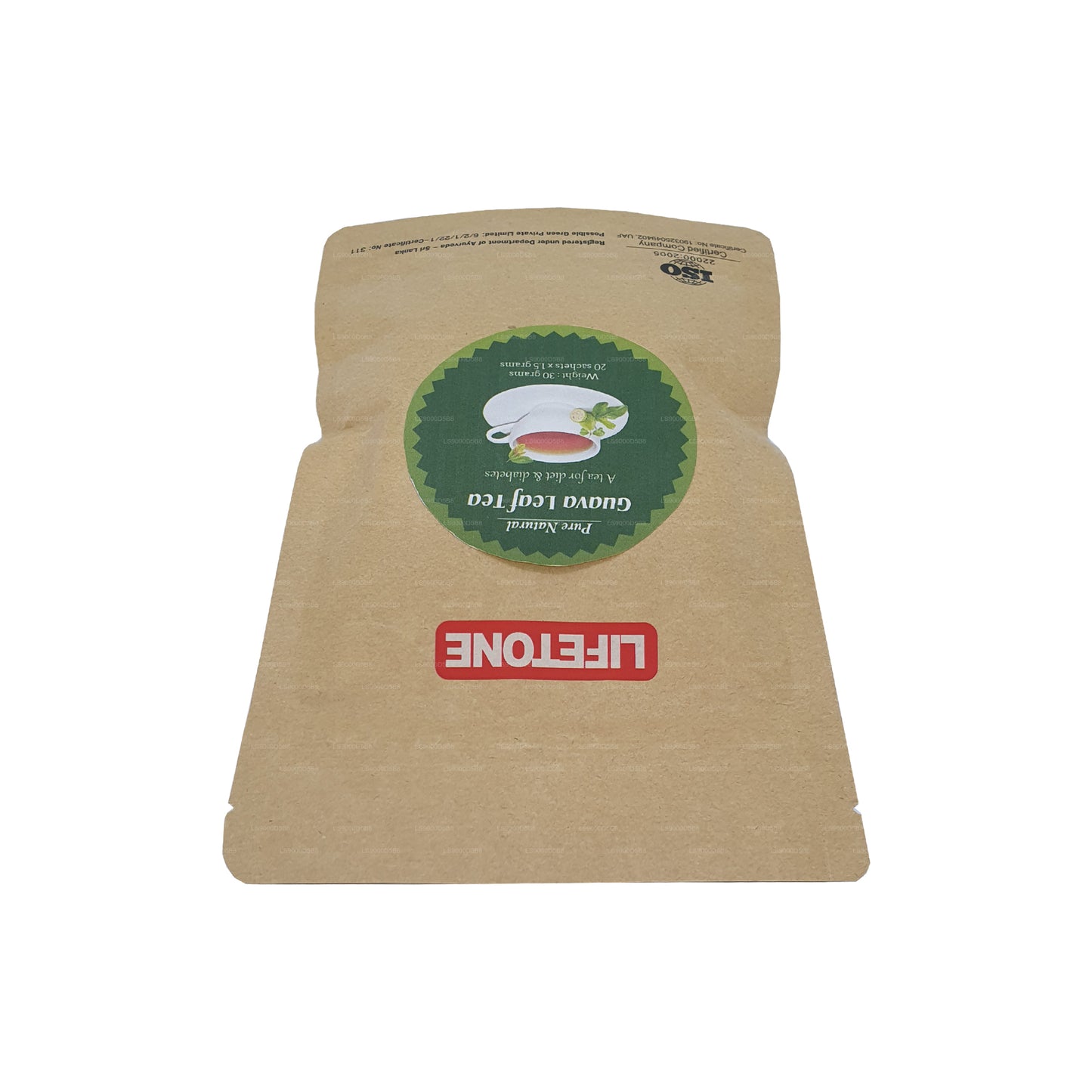 Té de hojas de guayaba Lifetone (30 g)