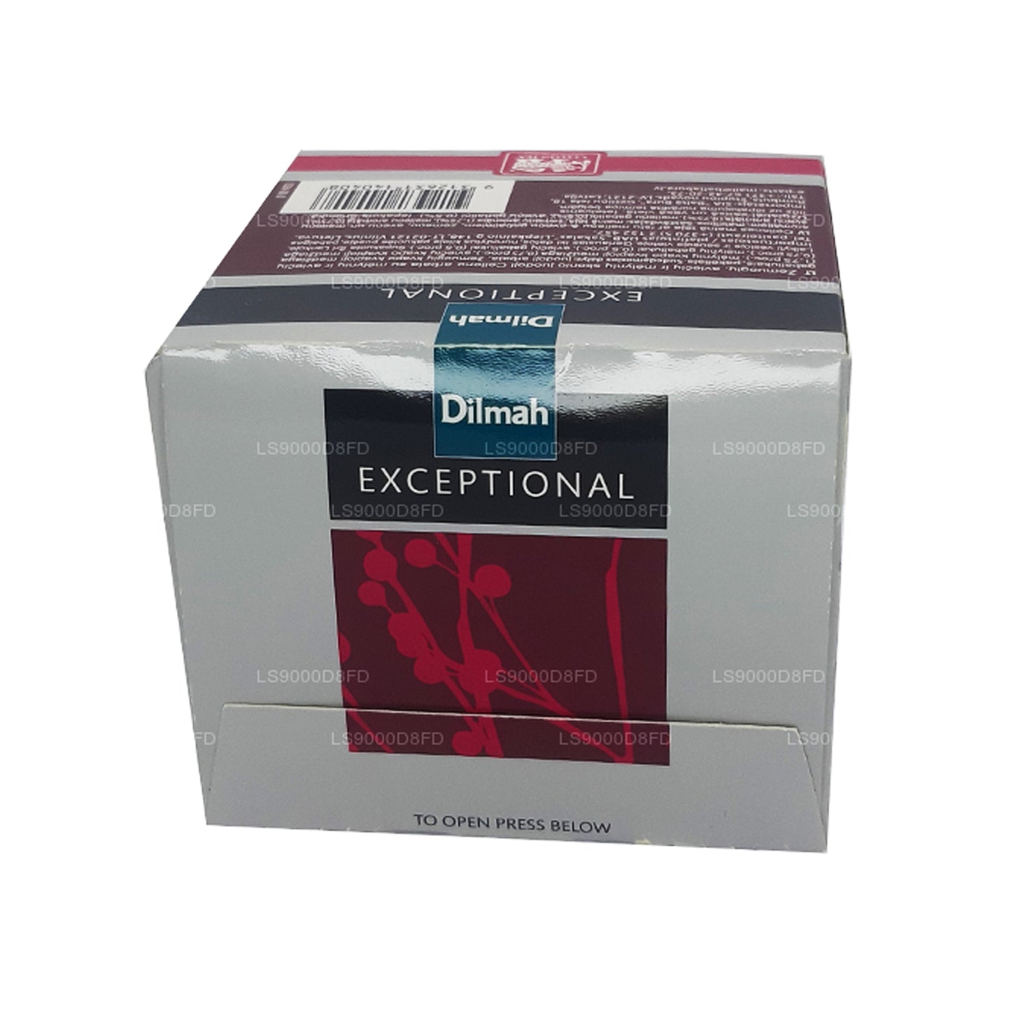 Té de hojas reales Dilmah Exceptional Berry Sensation (40 g) 20 bolsas de té