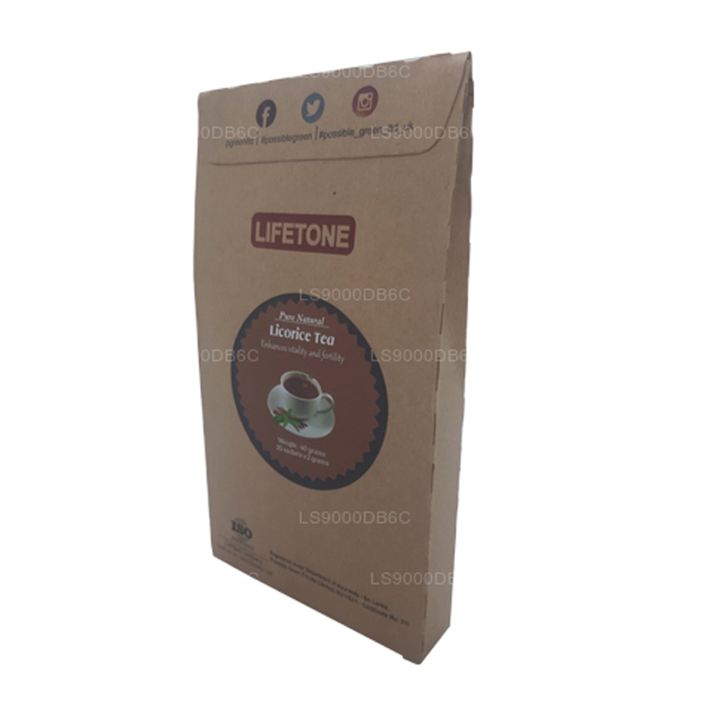Té de regaliz Lifetone (40 g)