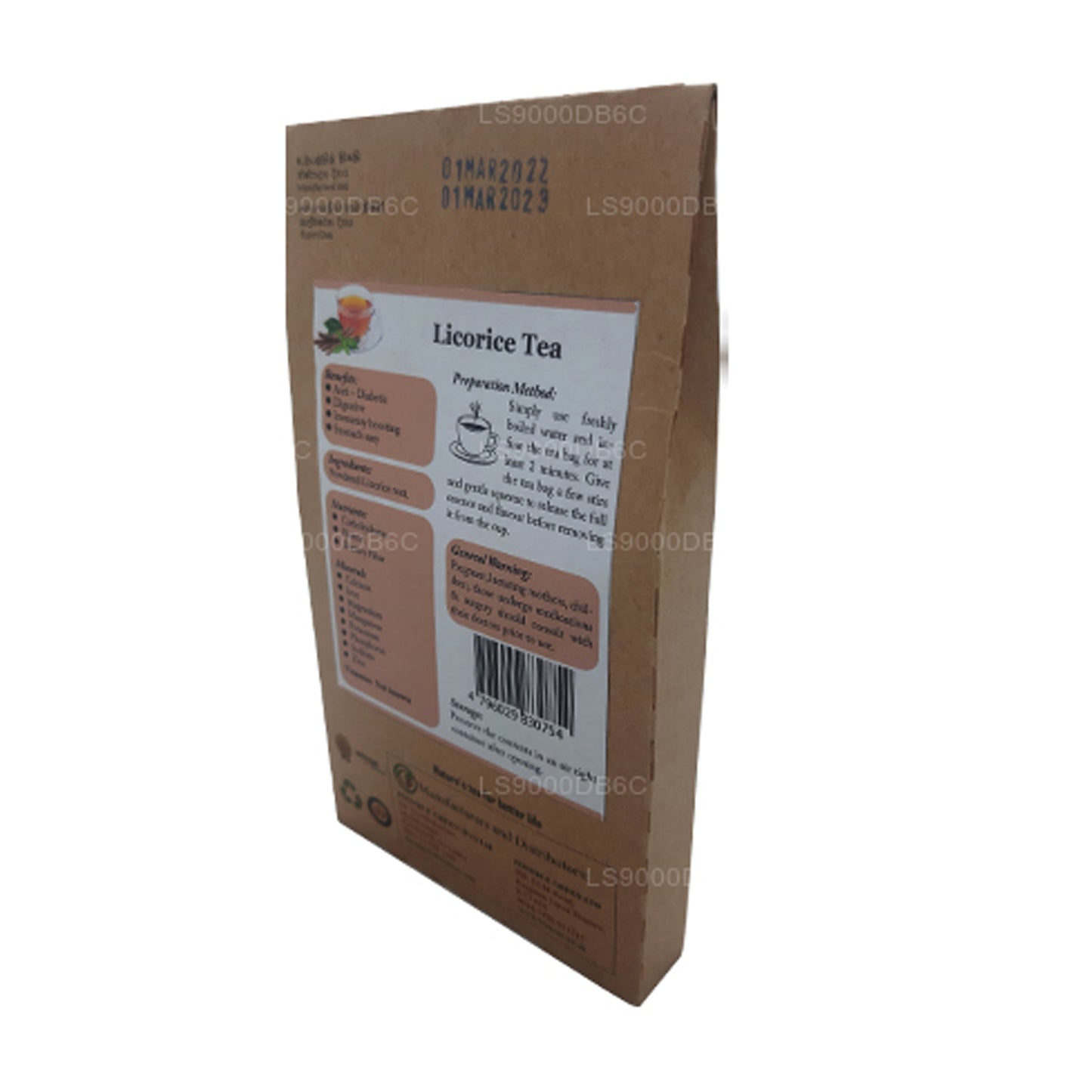 Té de regaliz Lifetone (40 g)