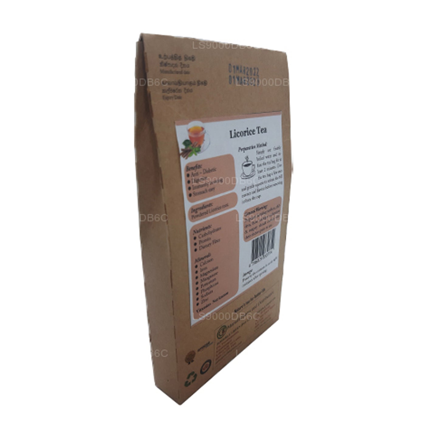 Té de regaliz Lifetone (40 g)