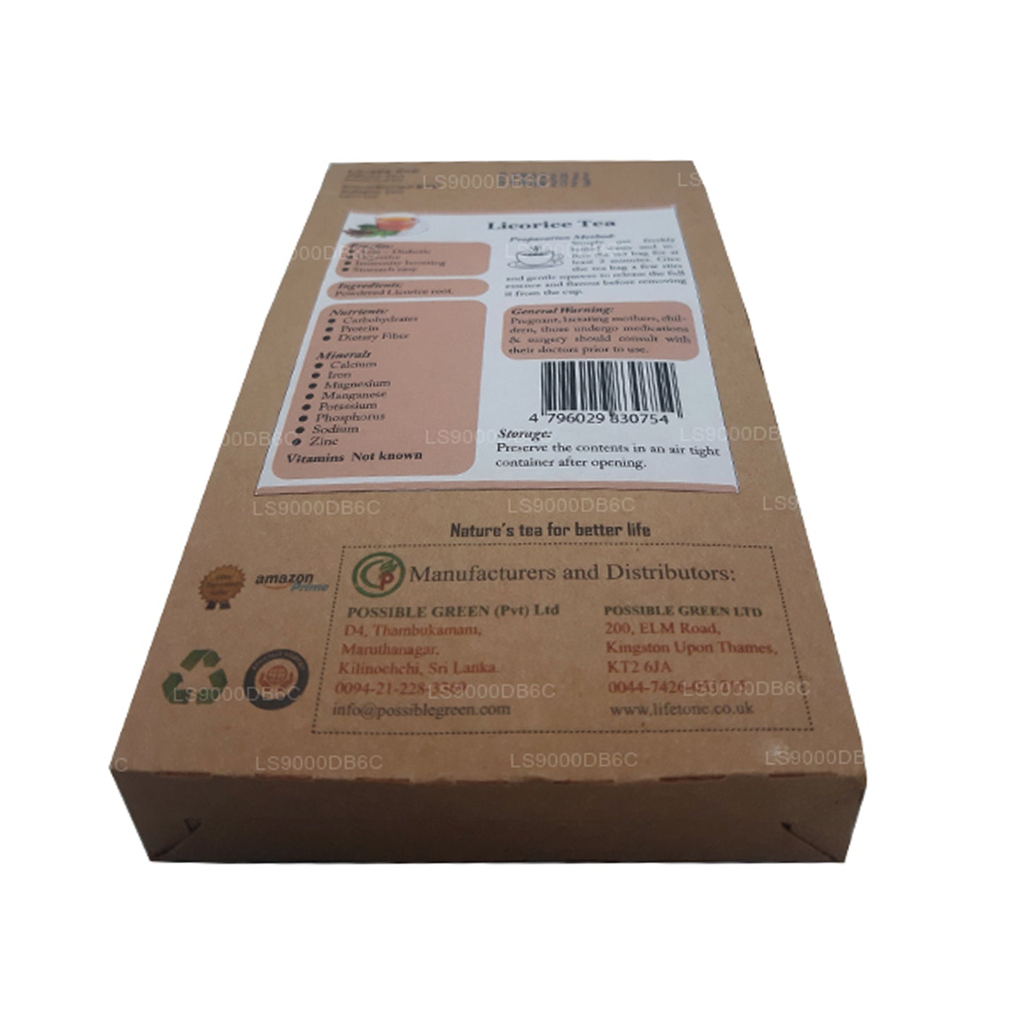 Té de regaliz Lifetone (40 g)