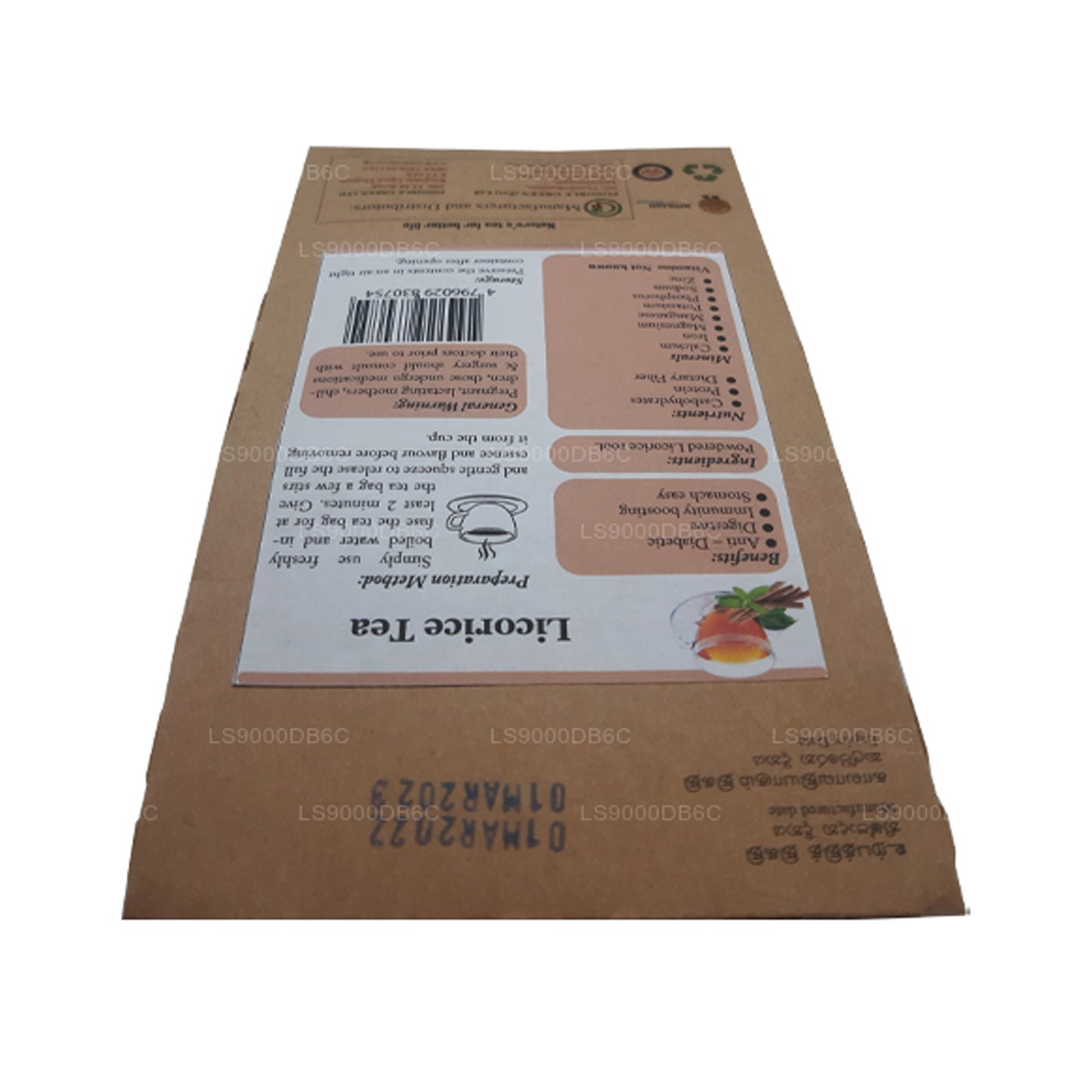 Té de regaliz Lifetone (40 g)