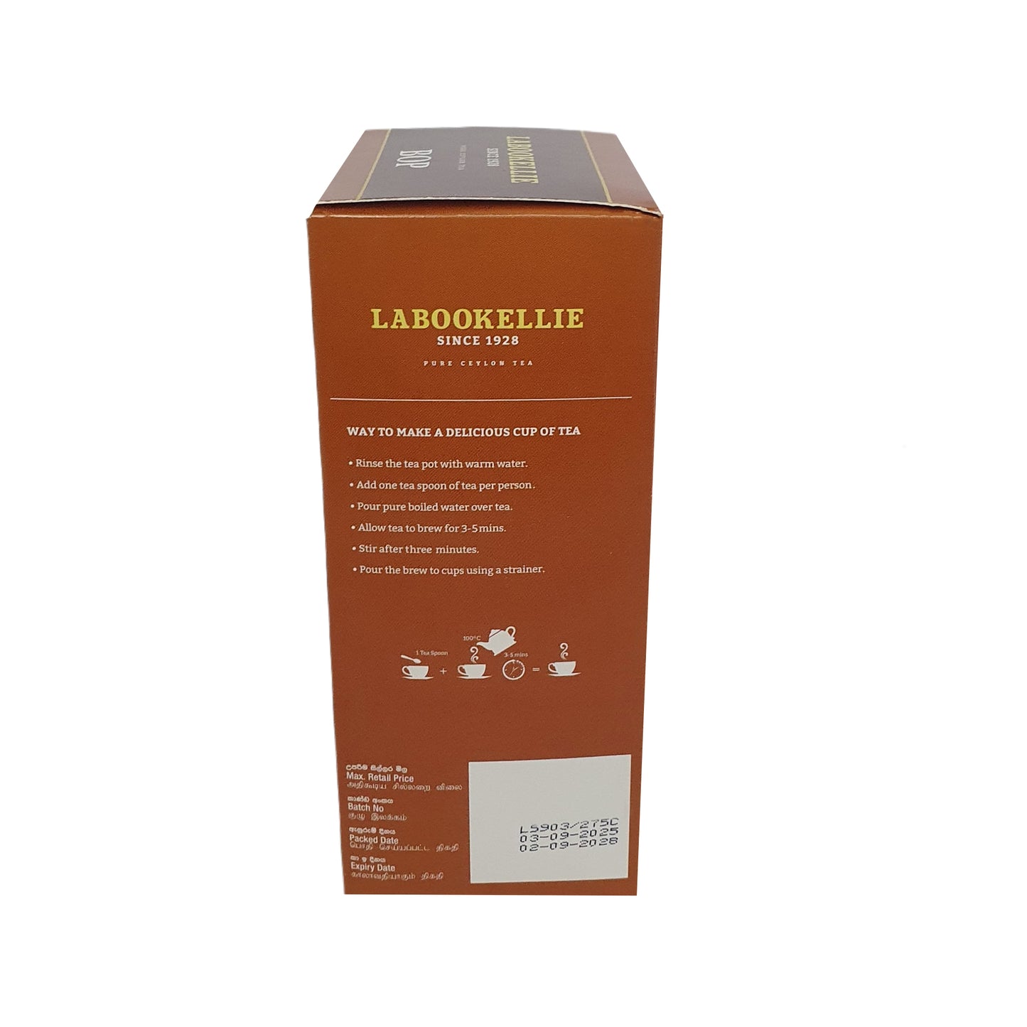 Té DG Labookellie BOP (200 g)