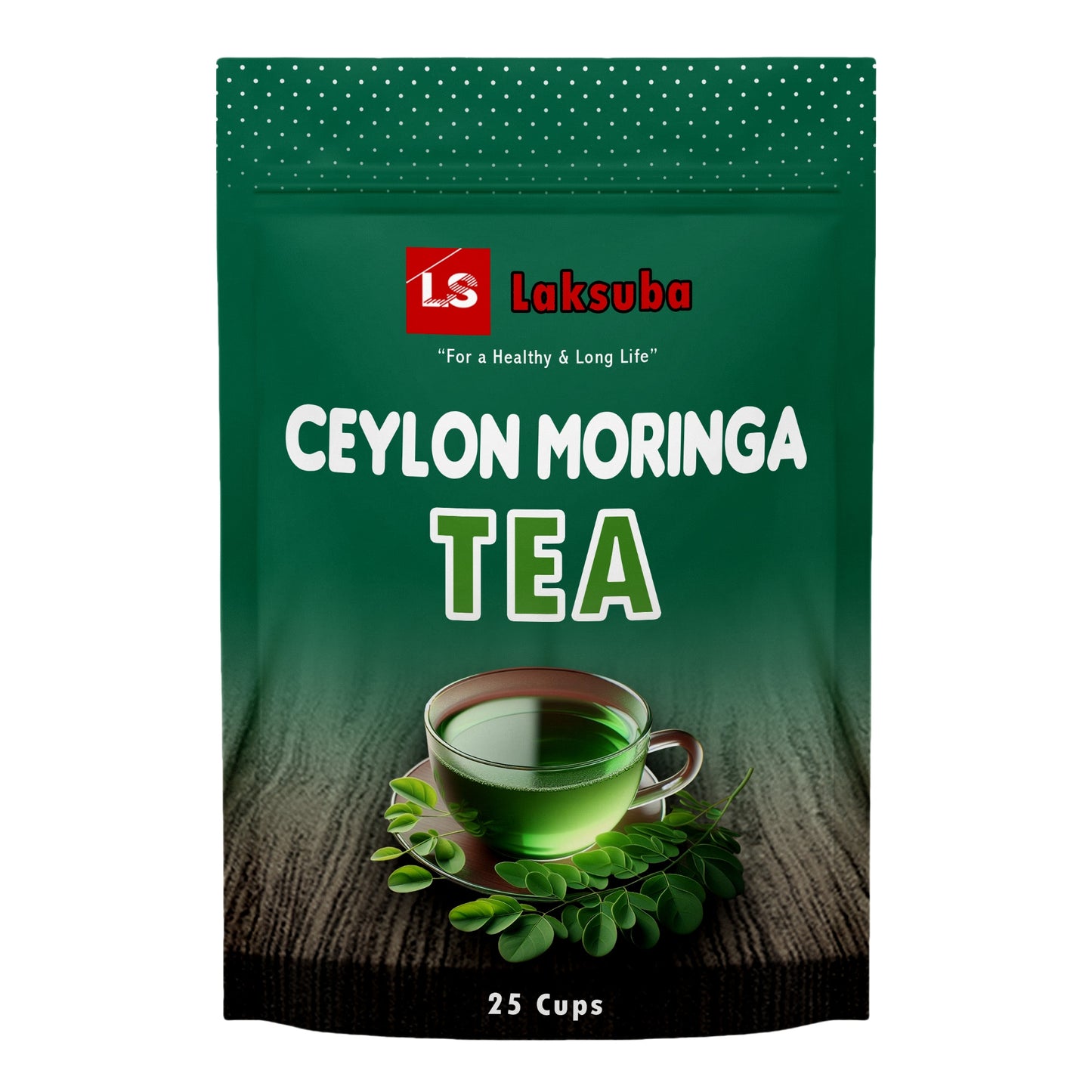 Té de Moringa de Ceilán Laksuba (37,5 g) 25 bolsitas
