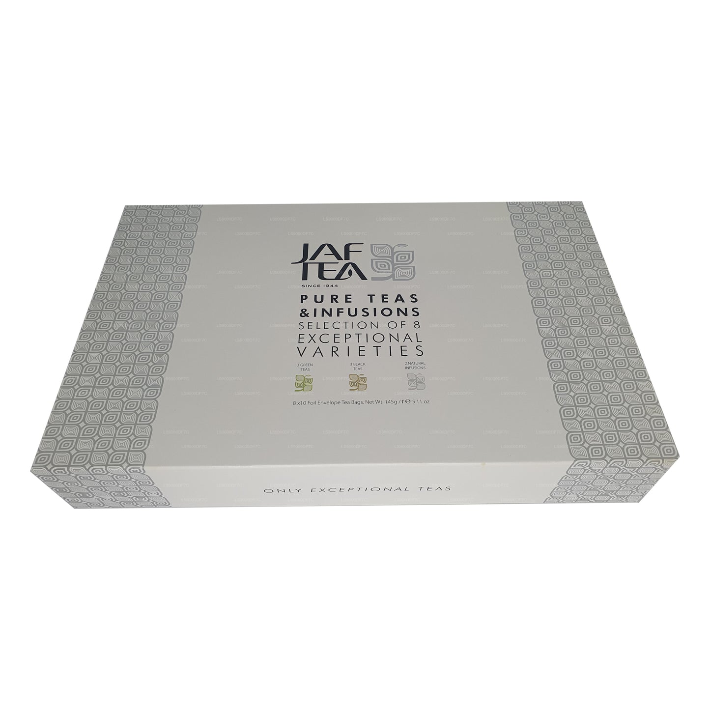 Tés e infusiones puros de Jaf Tea (145 g) 80 bolsitas de té