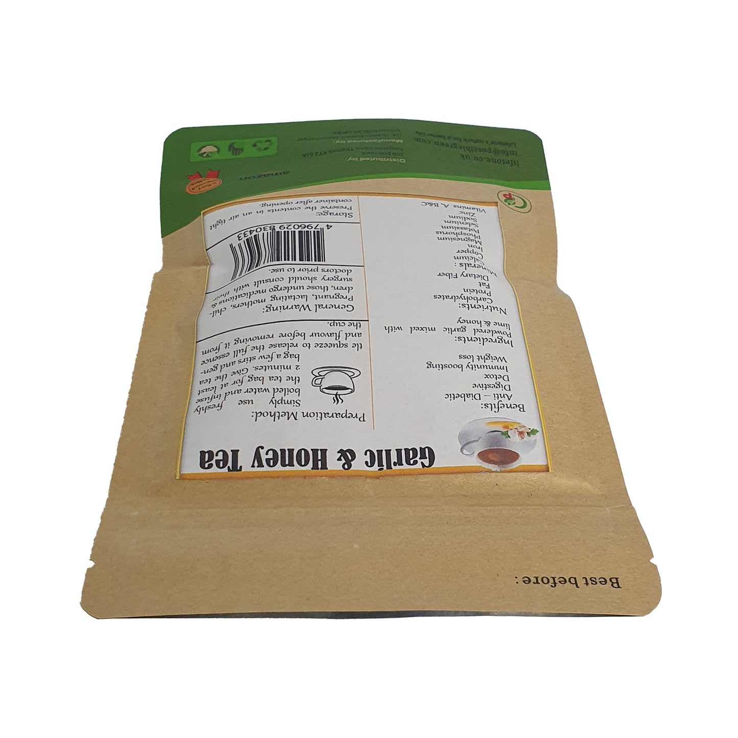 Té de ajo y miel Lifetone (40 g)