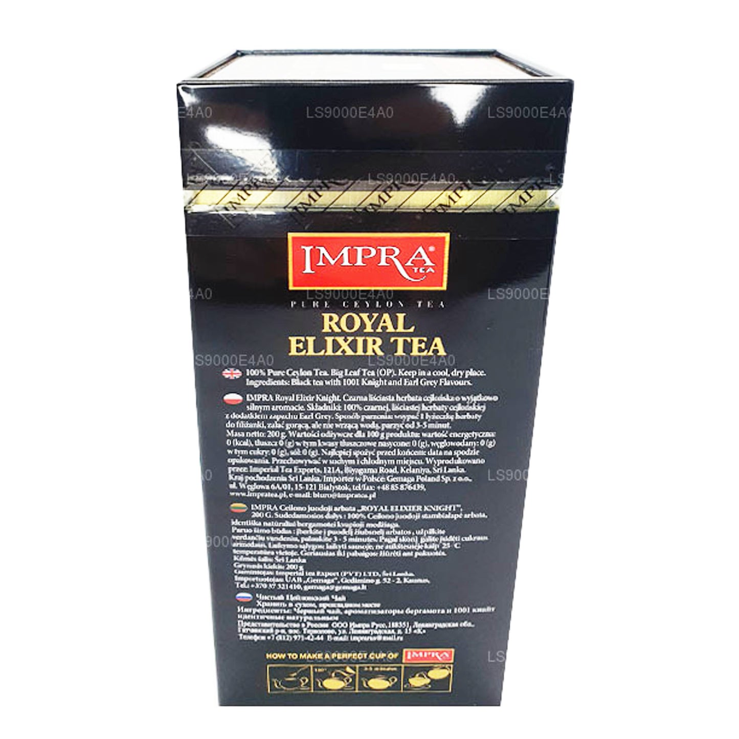 Té puro de Ceilán Impra Royal Elixir Knight (200 g)
