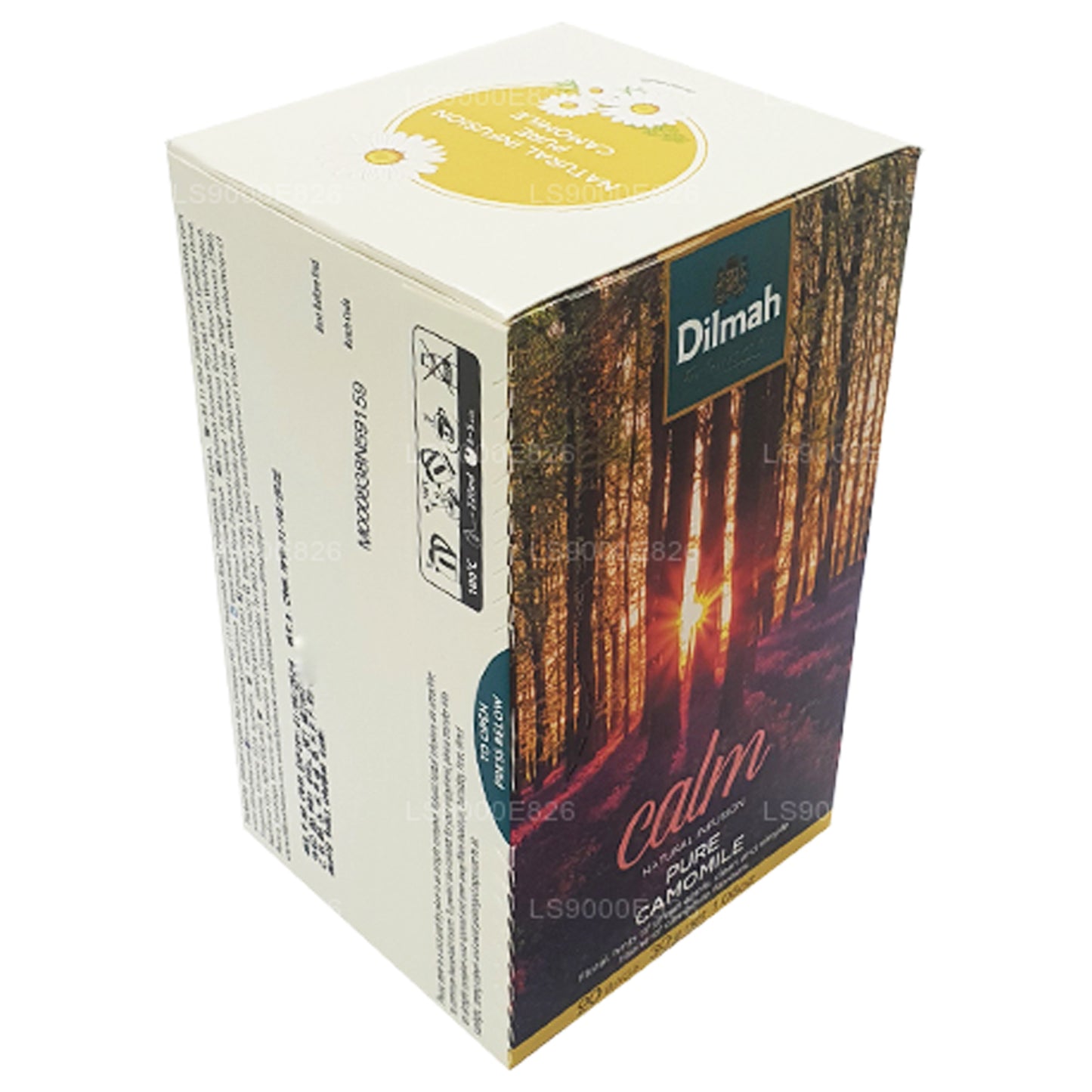 Flores de manzanilla pura Dilmah (30 g), 20 bolsitas de té