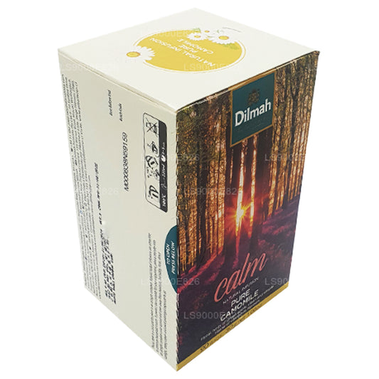 Flores de manzanilla pura Dilmah (30 g), 20 bolsitas de té