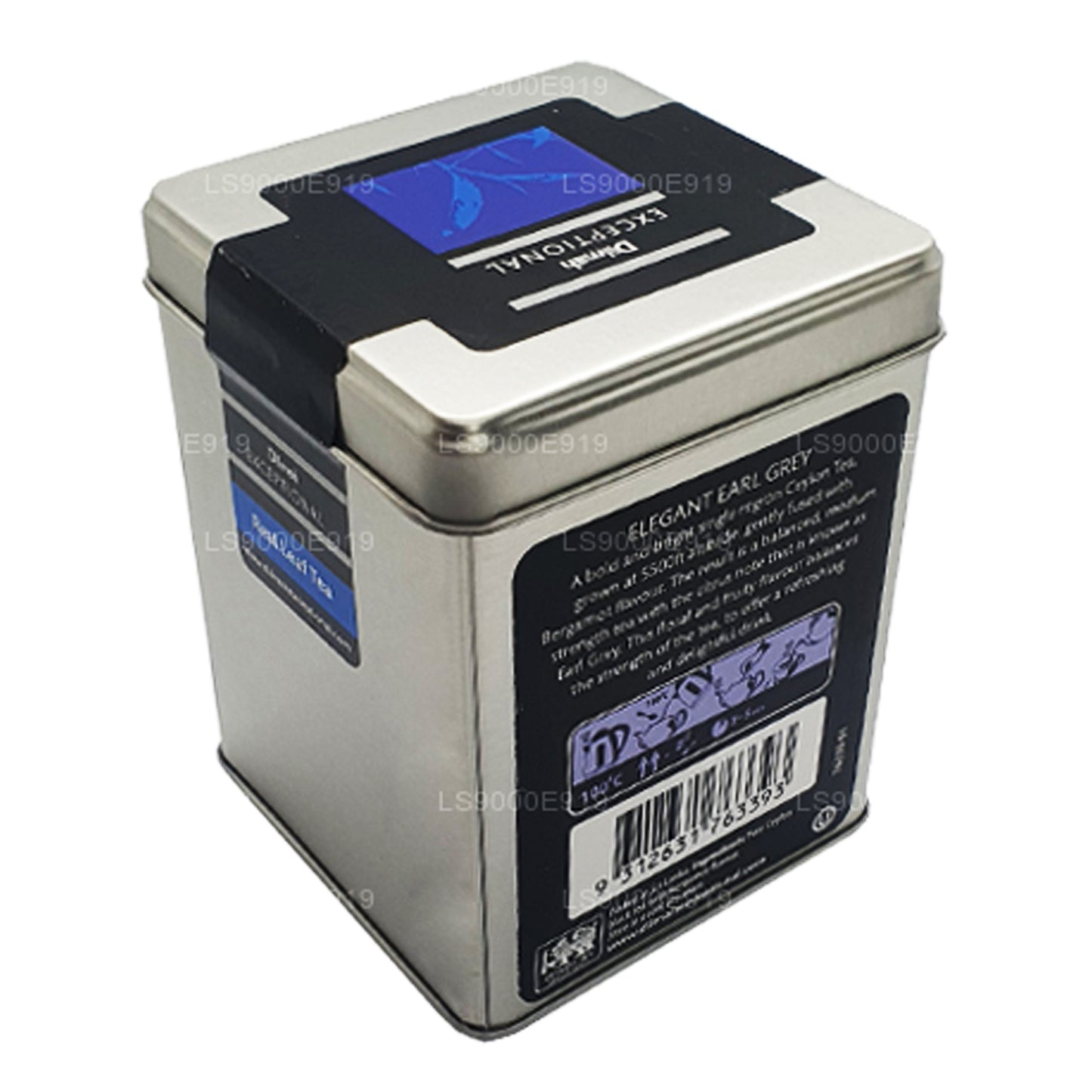 Té de hojas reales Dilmah Exceptional Elegant Earl Grey (100 g)