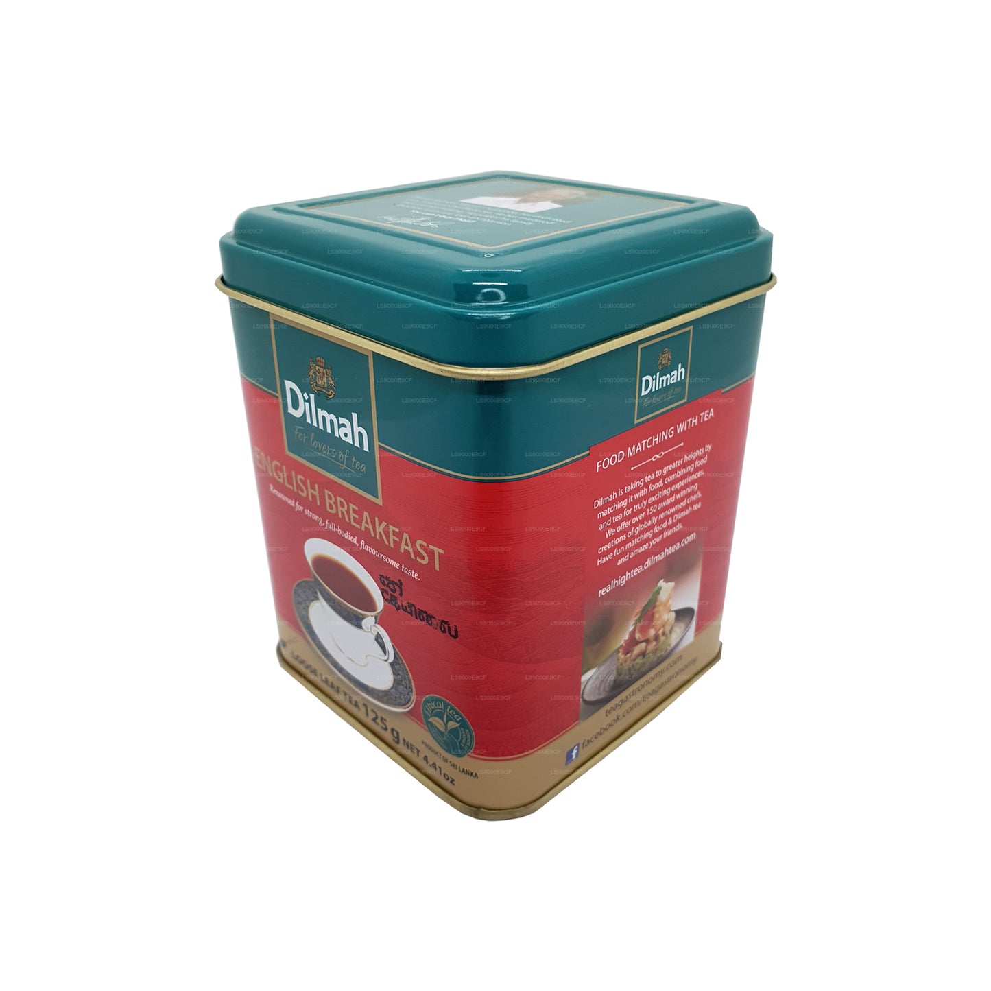 Té de hojas sueltas Dilmah English Breakfast (125 g)