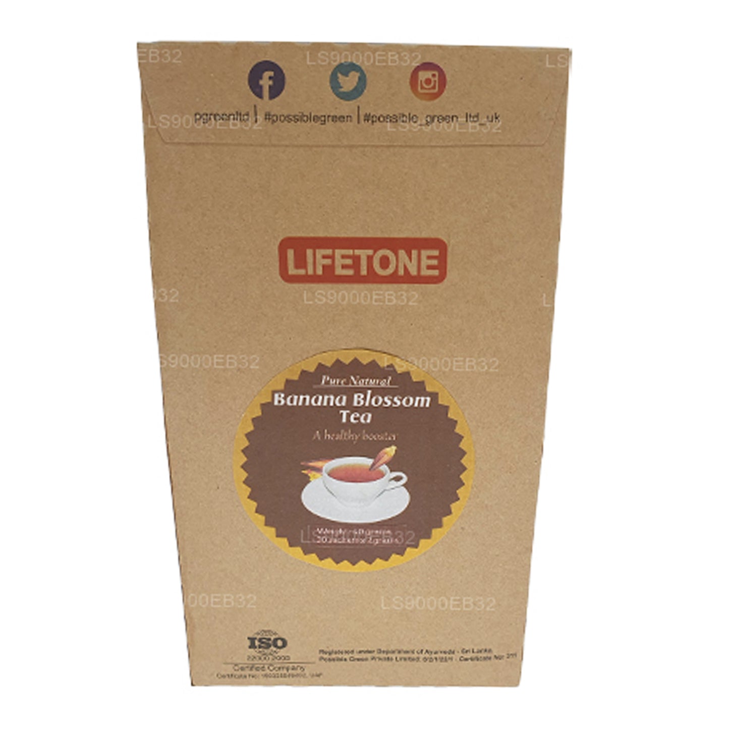Té de flor de plátano Lifetone (40 g)