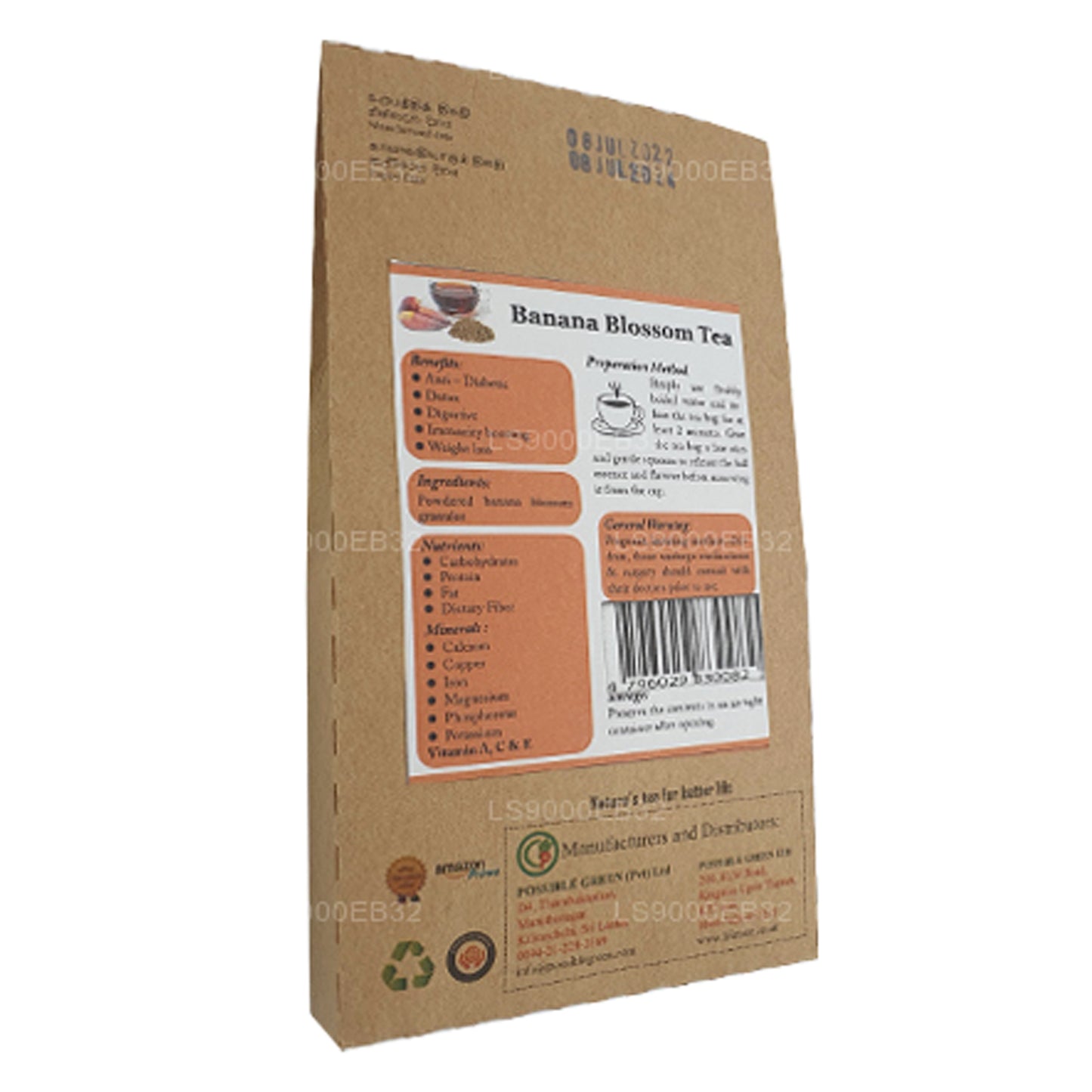 Té de flor de plátano Lifetone (40 g)