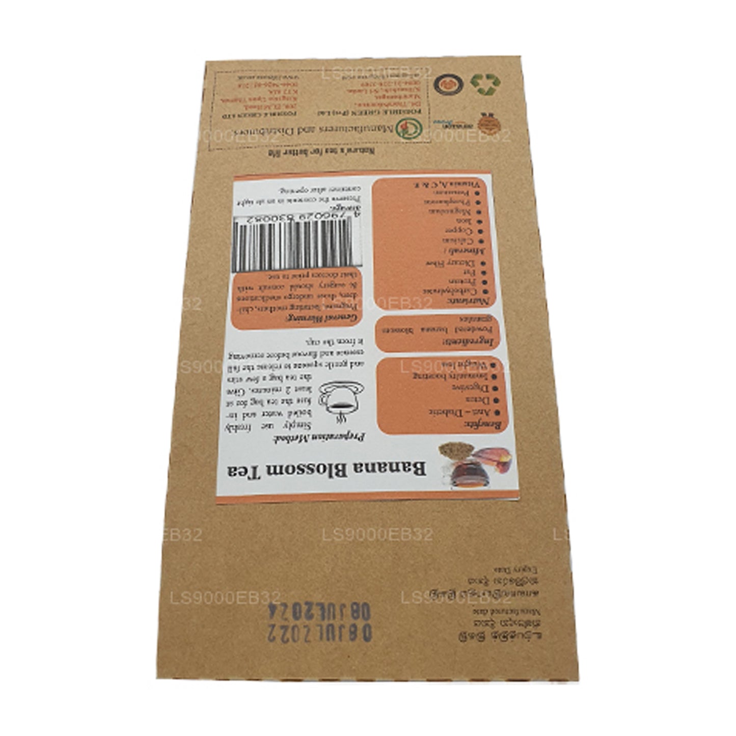 Té de flor de plátano Lifetone (40 g)