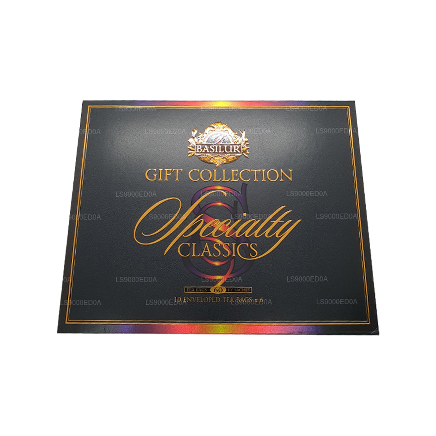 Caja de regalo Basilur Surted Specialty Classics (115 g), 60 bolsas de té envueltas