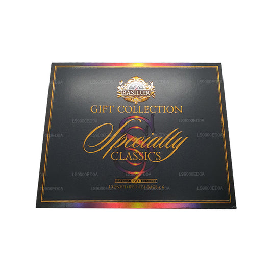 Caja de regalo Basilur Surted Specialty Classics (115 g), 60 bolsas de té envueltas