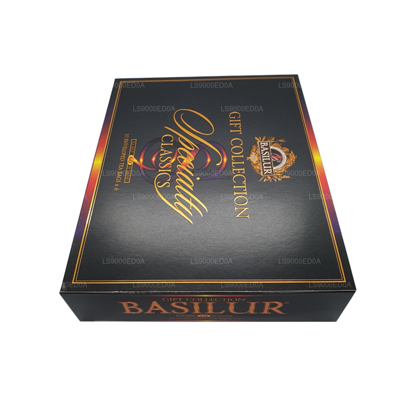 Caja de regalo Basilur Surted Specialty Classics (115 g), 60 bolsas de té envueltas