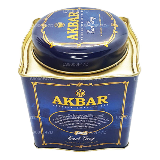 Té Akbar Classic Earl Grey Leaf (250 g) en lata