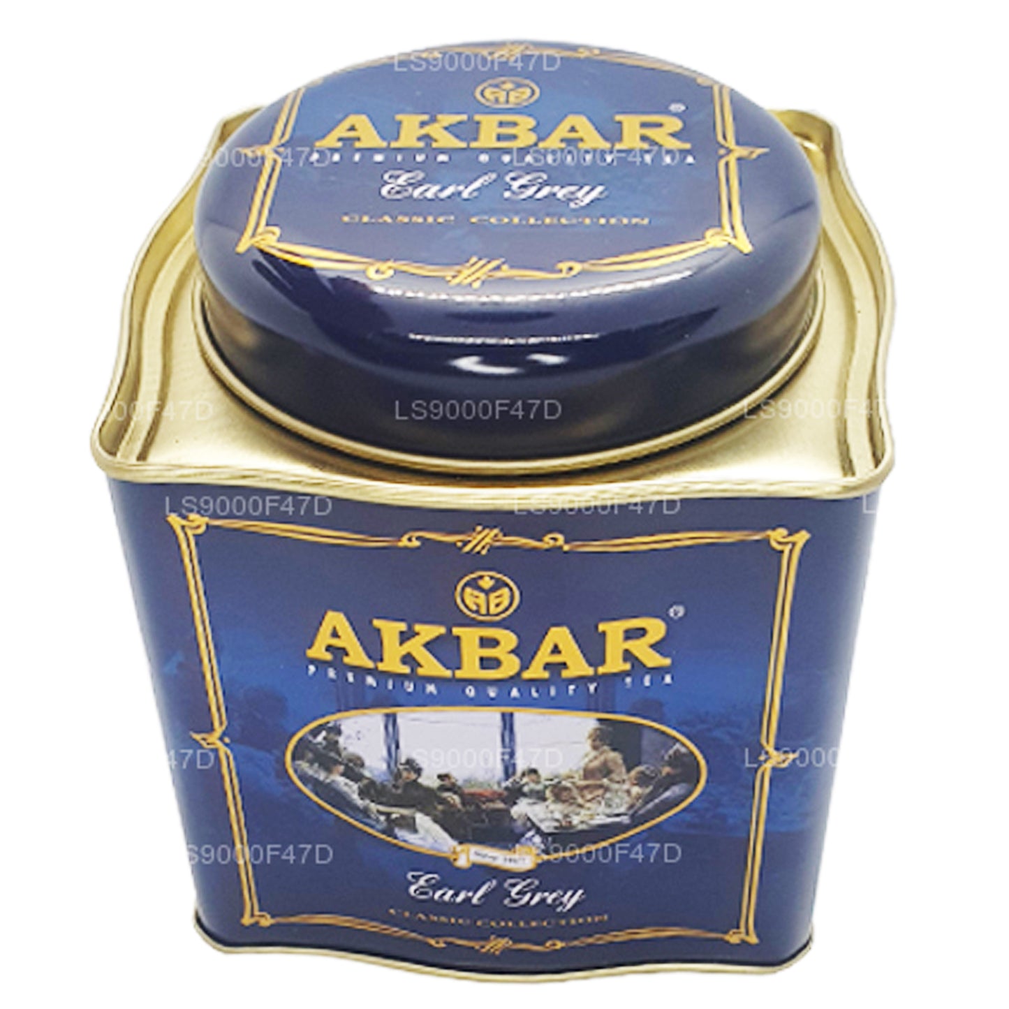 Té Akbar Classic Earl Grey Leaf (250 g) en lata