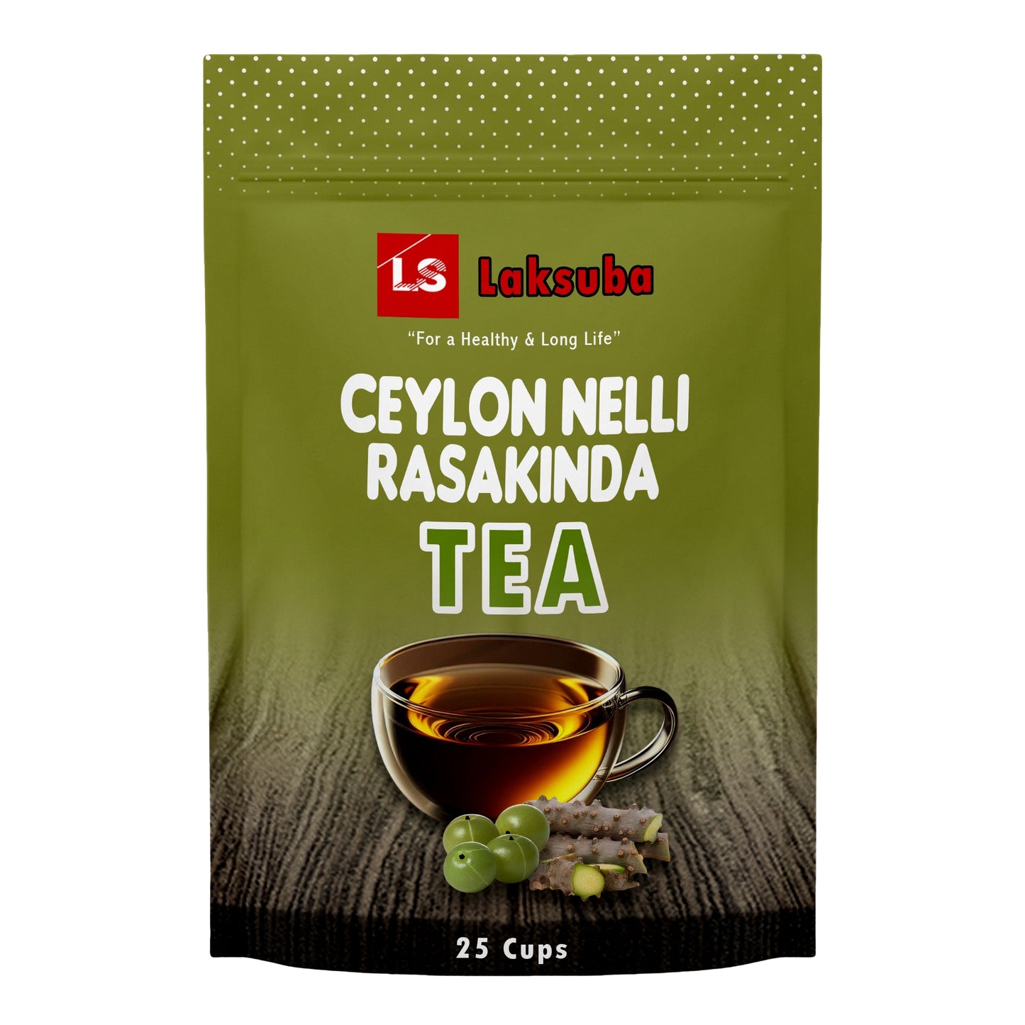 Té Laksuba Ceylon Nelli Rasakinda (37,5 g) 25 bolsitas