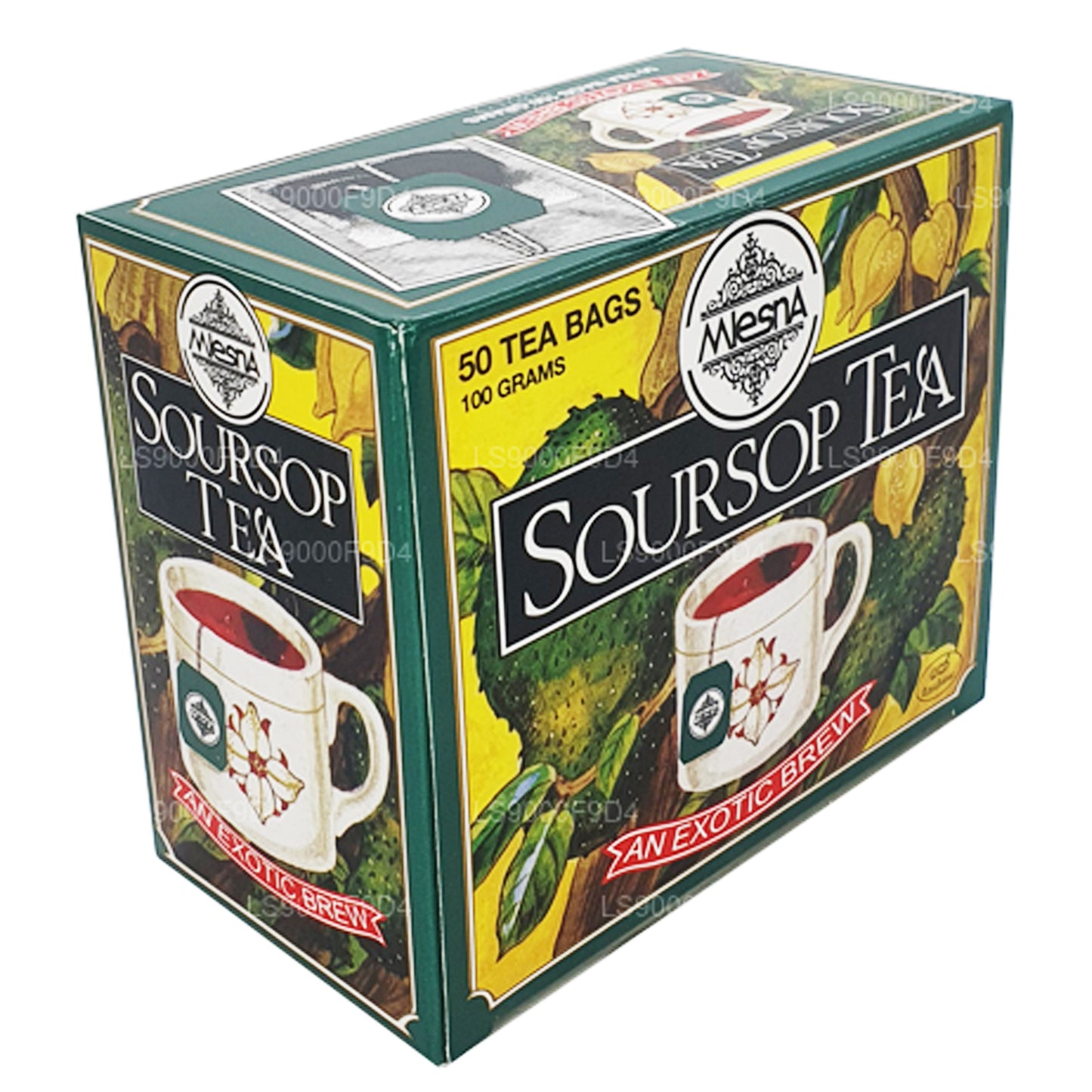 Té de guanábana Mlesna «Una cerveza exótica», 50 bolsitas de té (100 g)