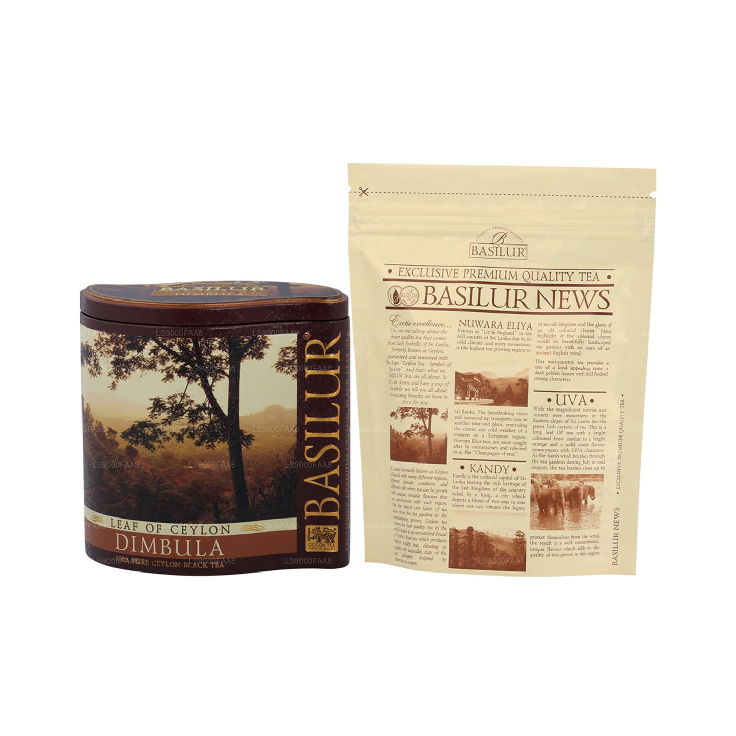 Carrito de hojas de albahaca de Ceilán «Dimbula» (100 g)