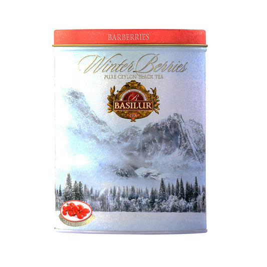Lata de bayas de invierno «agracejos» de Basilur (100 g)