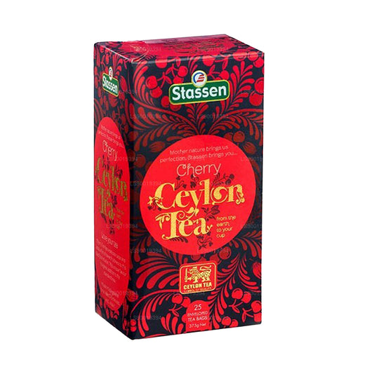 Té de cereza Stassen (37,5 g) 25 bolsitas de té