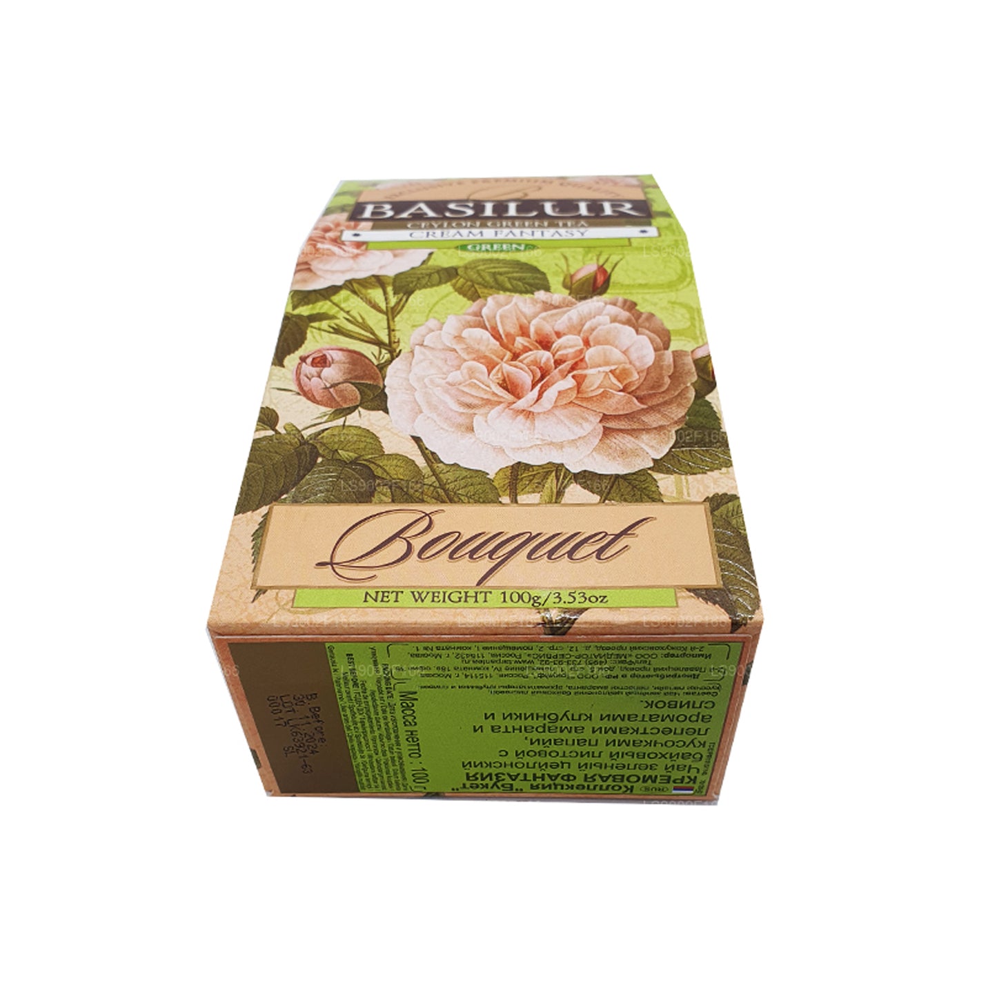 Té verde Basilur Cream Fantasy de Ceilán (100 g)